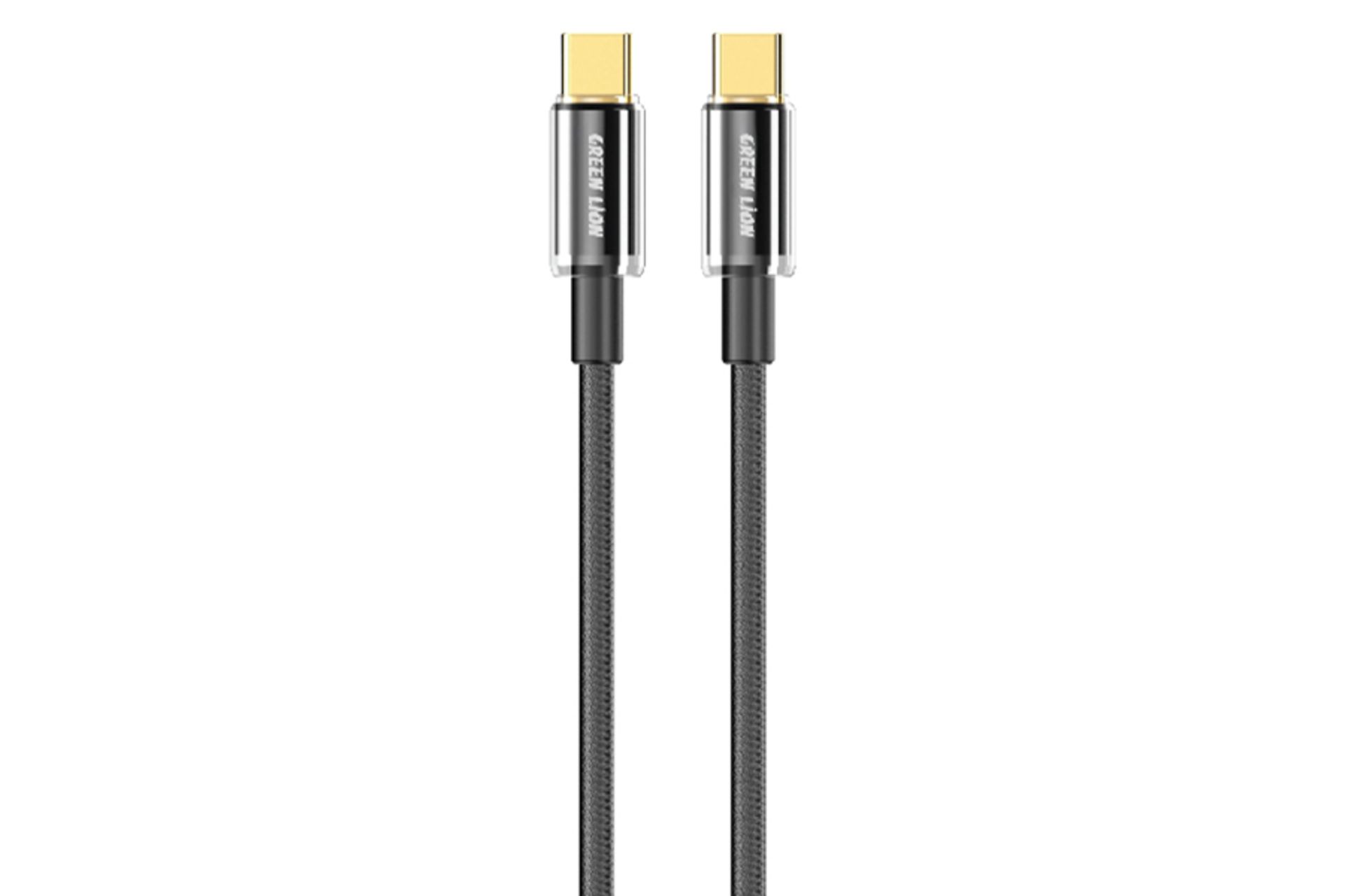 کابل شارژ USB گرین لیون Type-C به Type-C مدل Touch Cable با طول 1 متر