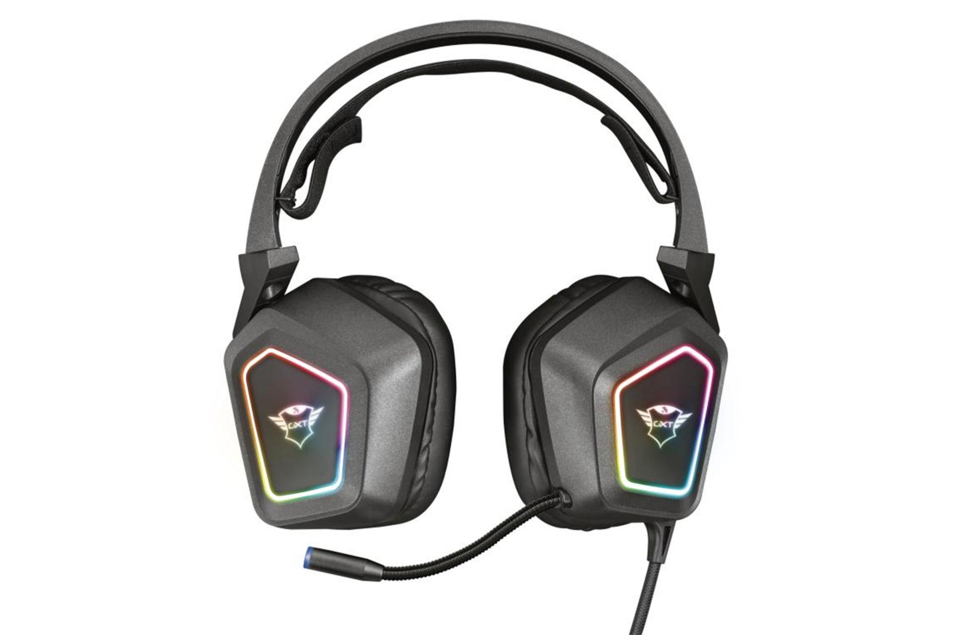 طراحی هدفون تراست GXT 450 Blizz RGB 7.1