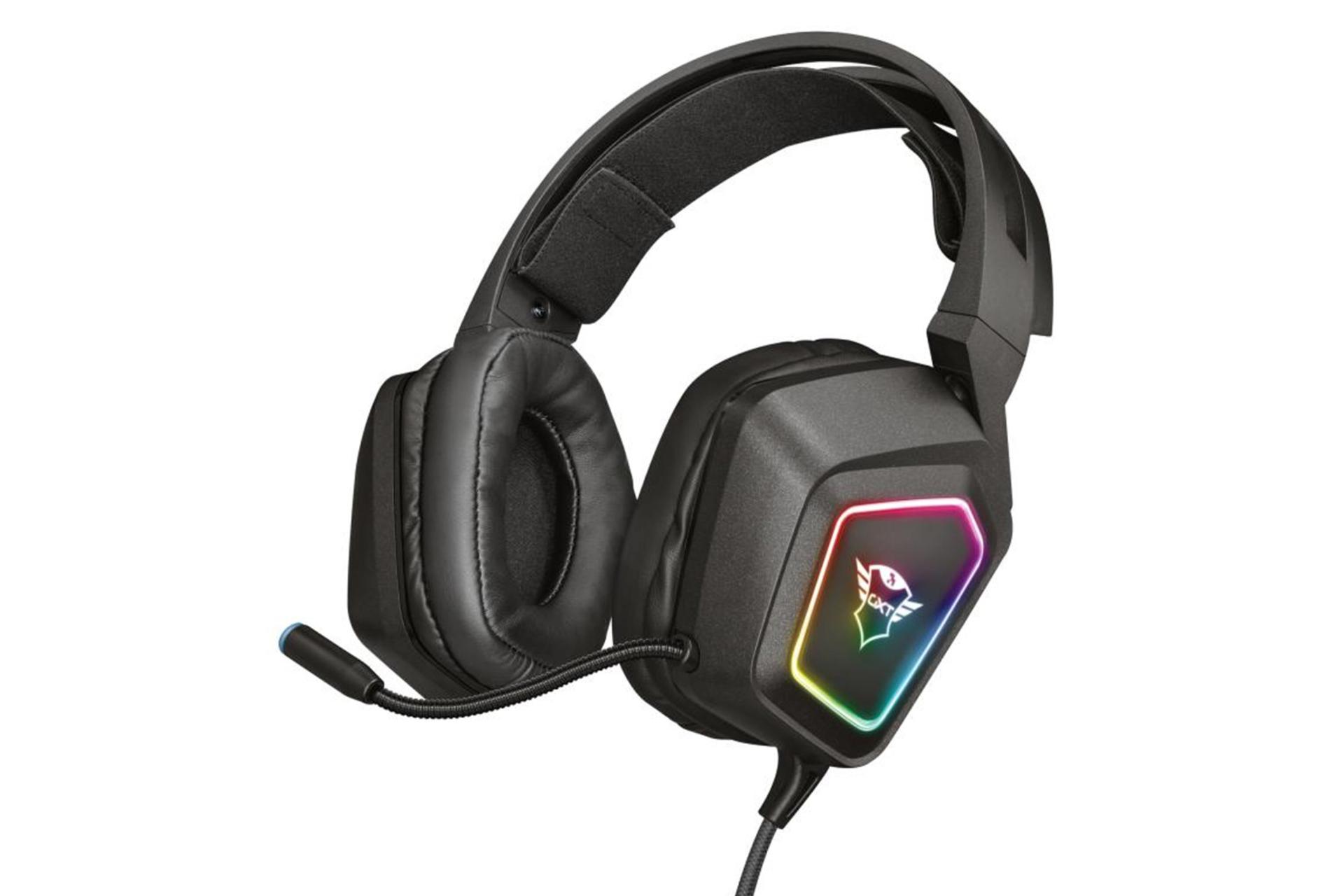 نورپردازی هدفون تراست GXT 450 Blizz RGB 7.1