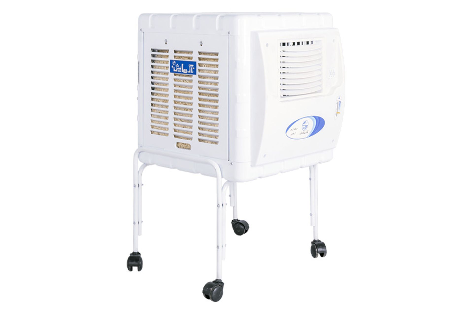 کولر آبی آزمایش Azmayesh AZ2800 نمای جلو و جانبی