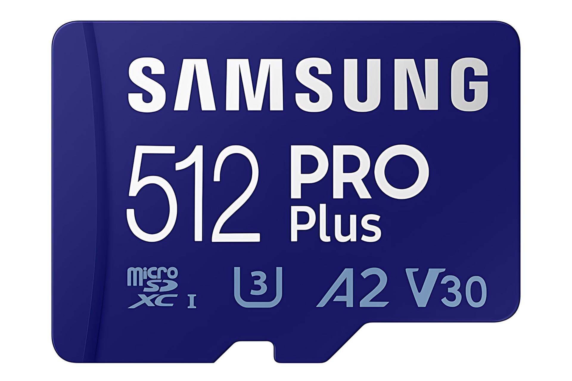 کارت حافظه سامسونگ Samsung PRO Plus microSDXC Class 10 UHS-I U3 512GB