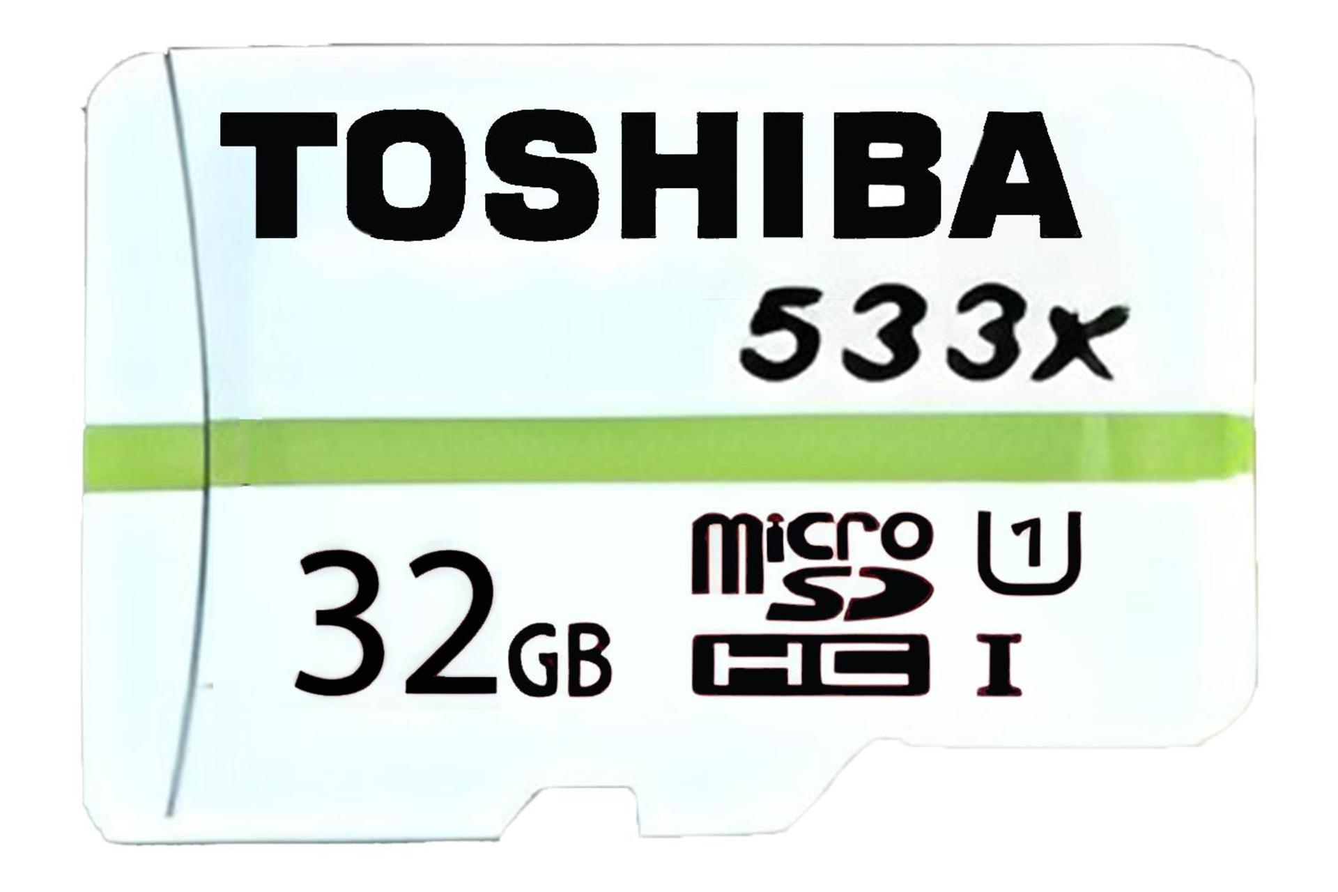 کارت حافظه توشیبا Toshiba ADP-HS02 533X microSDHC Class 10 UHS-I U1 32GB