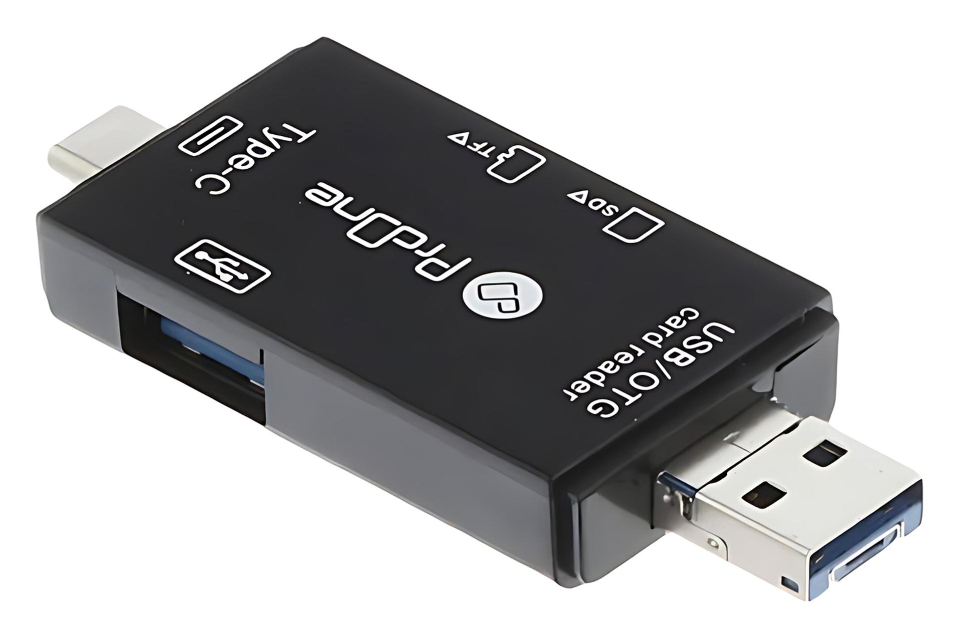 نمای کناری کارت خوان پرو وان ProOne PCO03 با درگاه USB Type-A