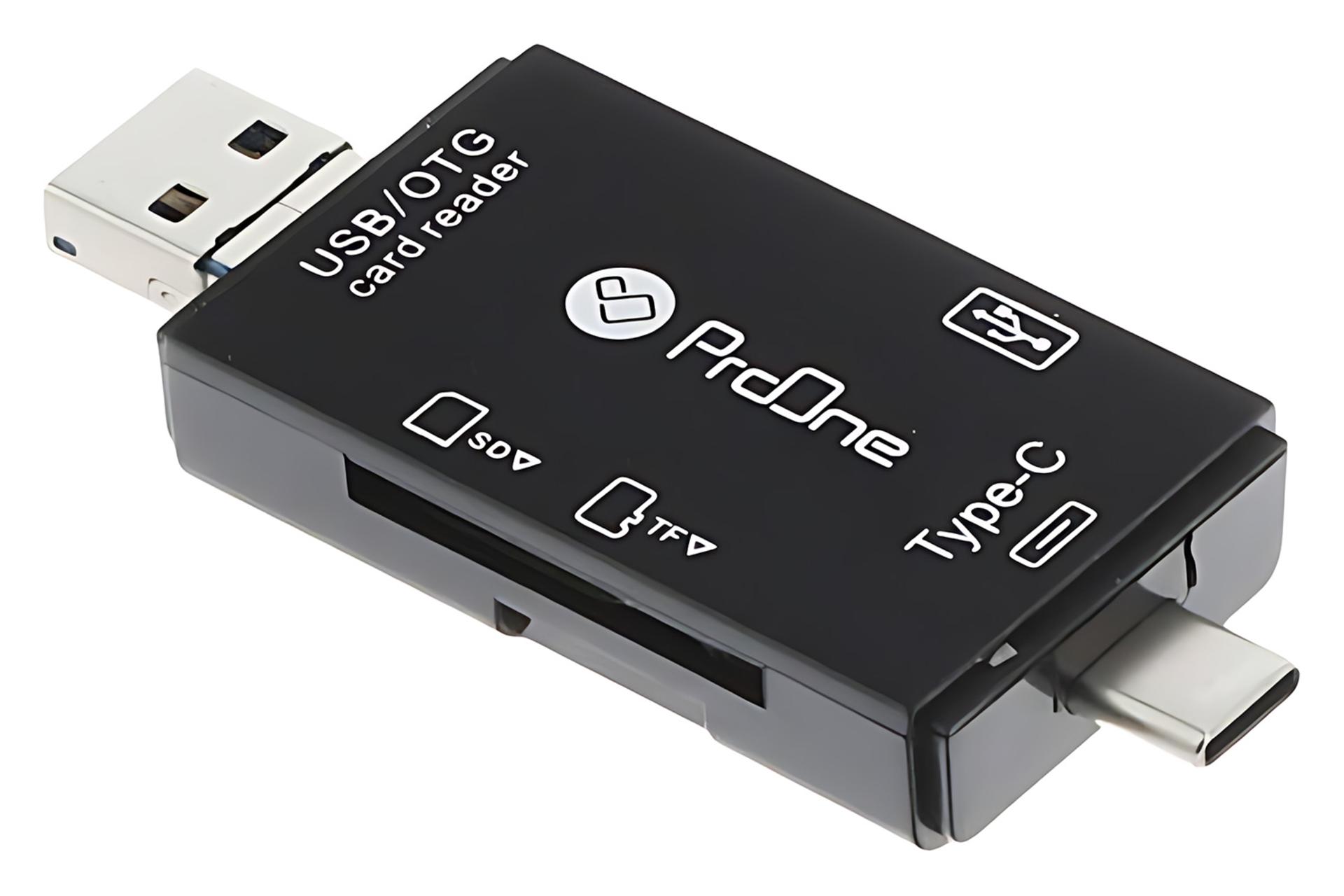 نمای کناری کارت خوان پرو وان ProOne PCO03 با USB Type-C