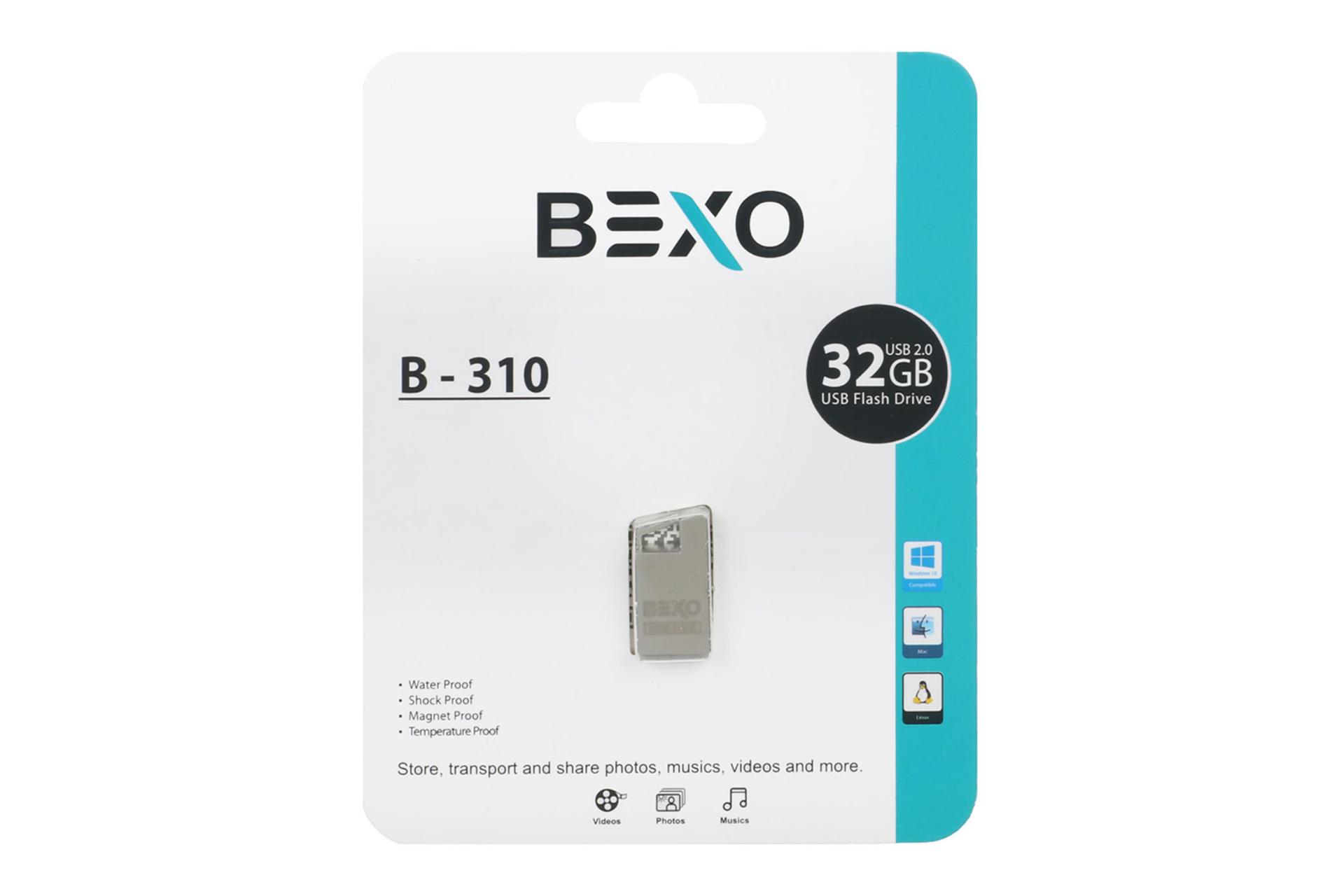 جعبه فلش مموری بکسومن BEXOman B-310 32GB USB 2.0