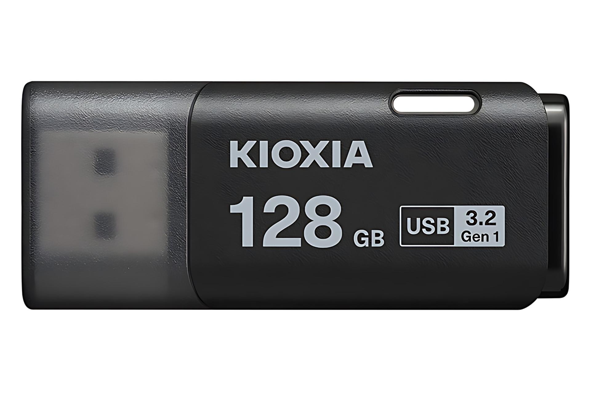 رنگ مشکی فلش مموری کیوکسیا Kioxia TransMemory U301 128GB USB 3.2