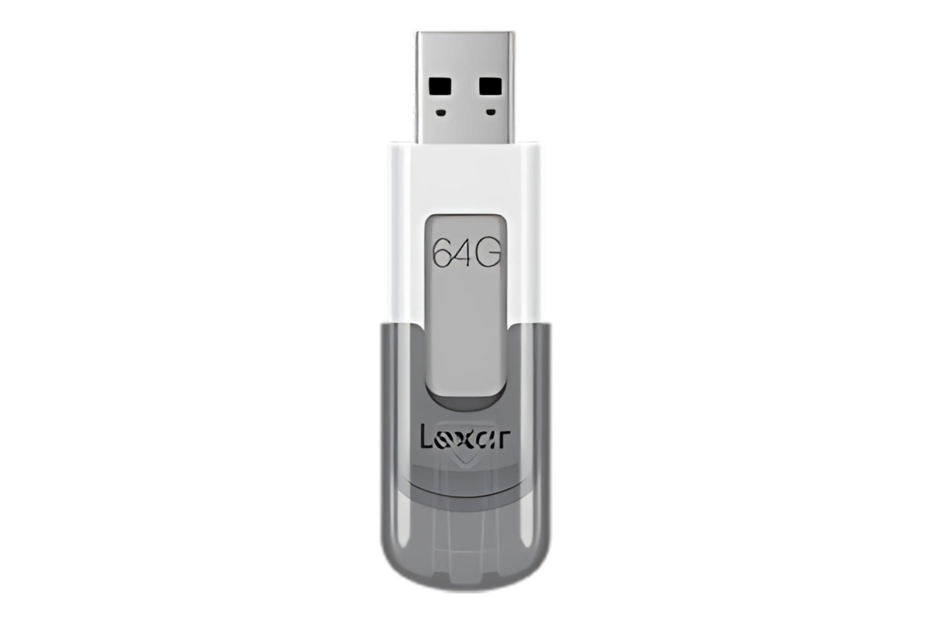 درگاه اتصال فلش مموری لکسار Lexar JumpDrive V100 64GB USB 3.0