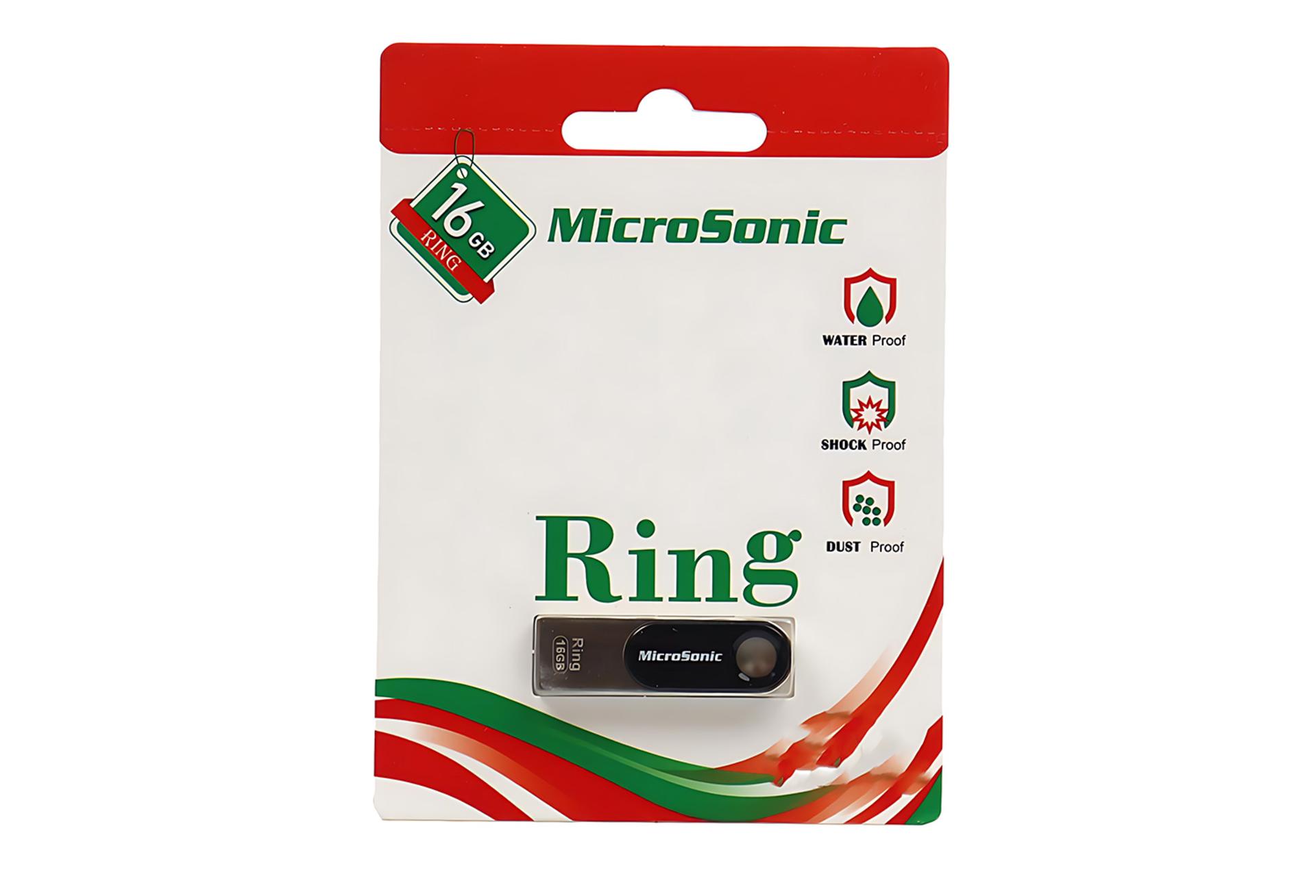 جعبه فلش مموری میکروسونیک MicroSonic Ring 16GB USB 2.0