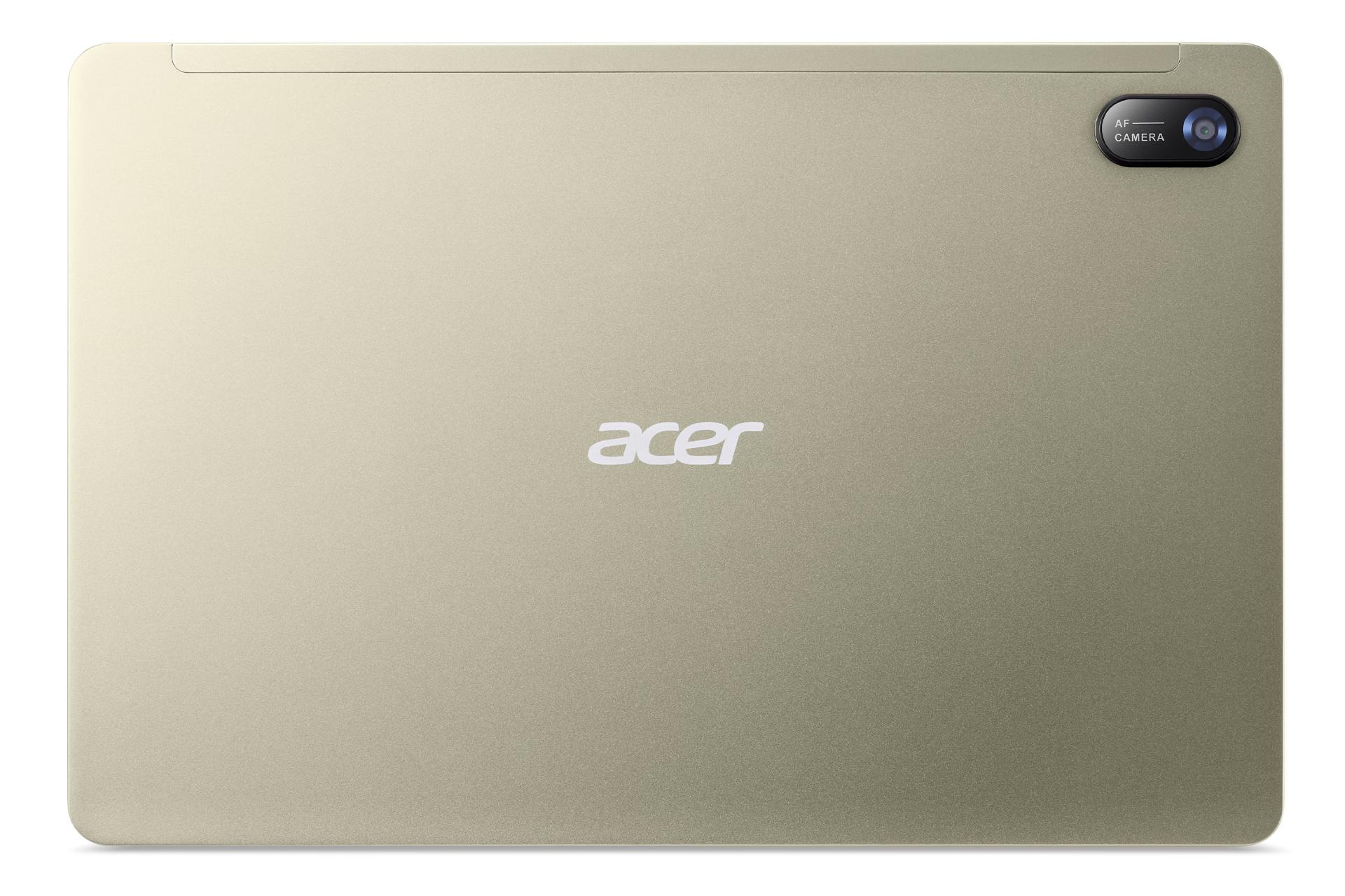 نمای پنل پشت تبلت Iconia Tab M10 ایسر / Acer Iconia Tab M10 با نمایش دوربین و لوگو