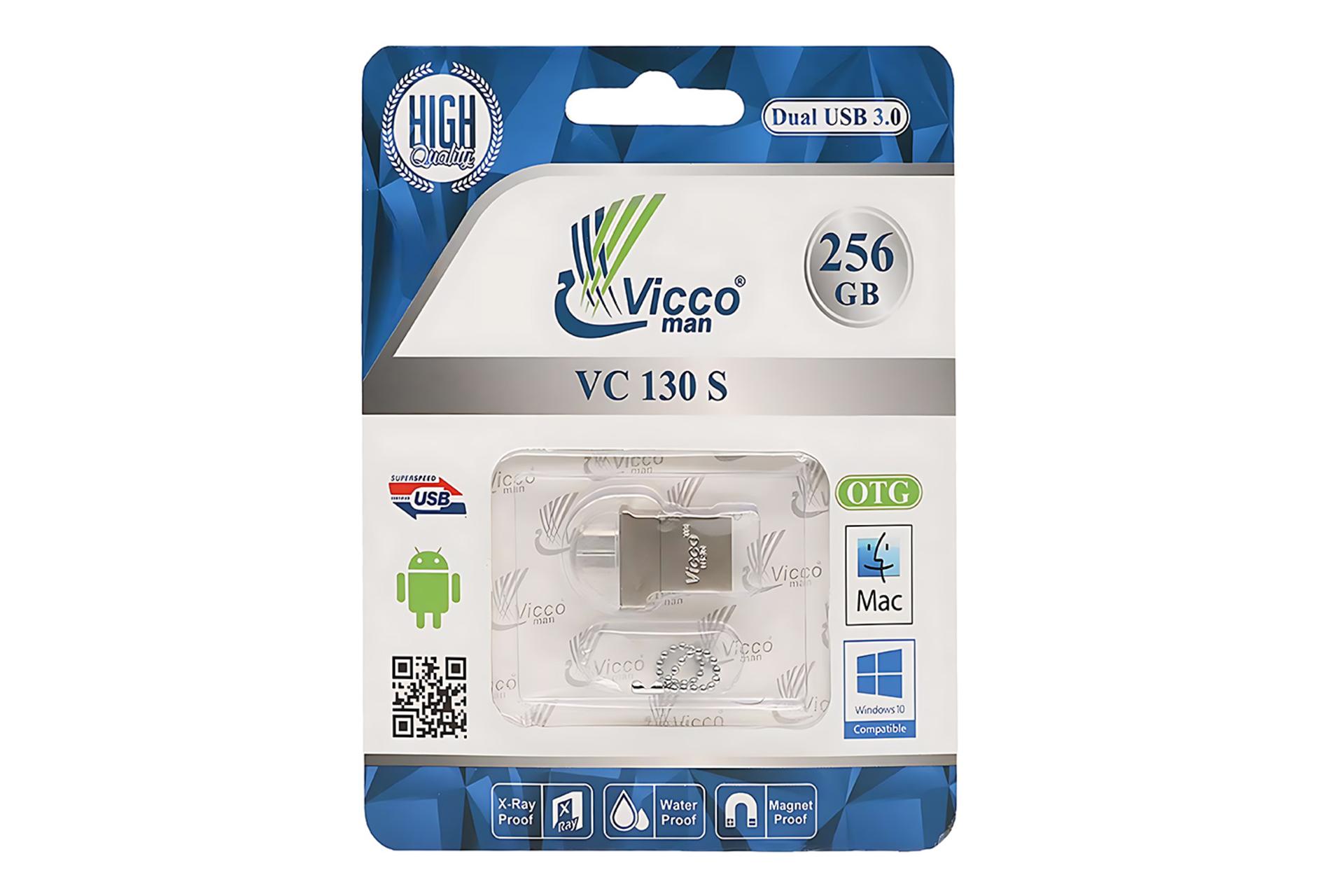 جعبه فلش مموری ویکومن Viccoman VC130 S 64GB USB 3.0