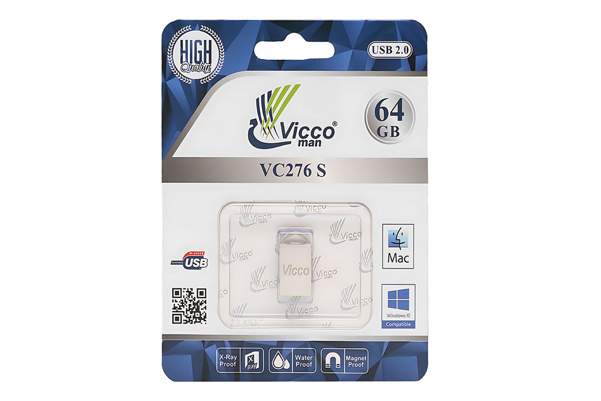 فلش مموری ویکومن Viccoman VC276 S 64GB USB 2.0
