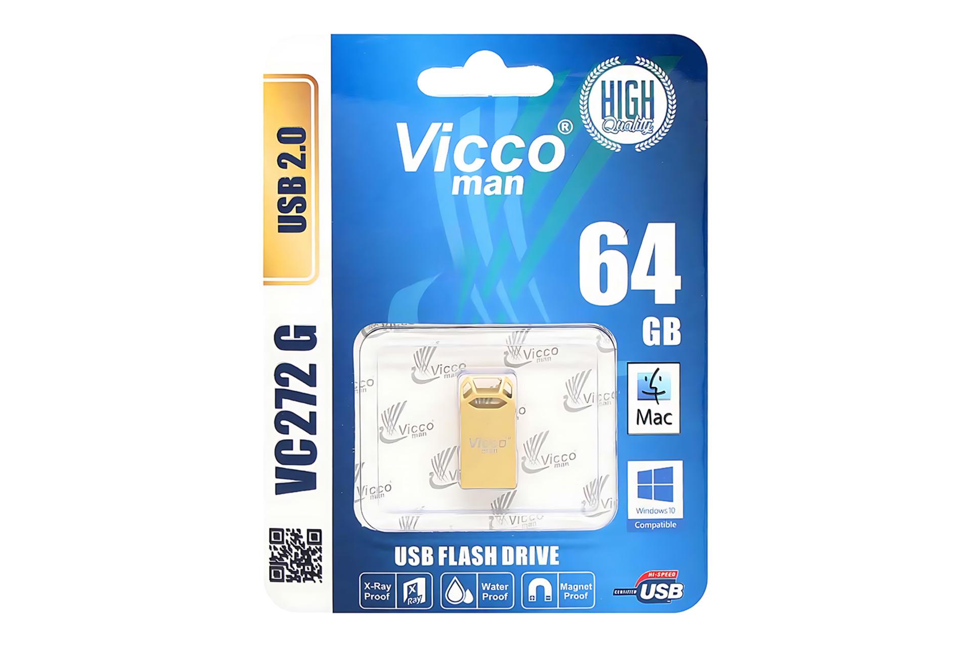 جعبه فلش مموری ویکومن Viccoman VC272 G 64GB USB 2.0