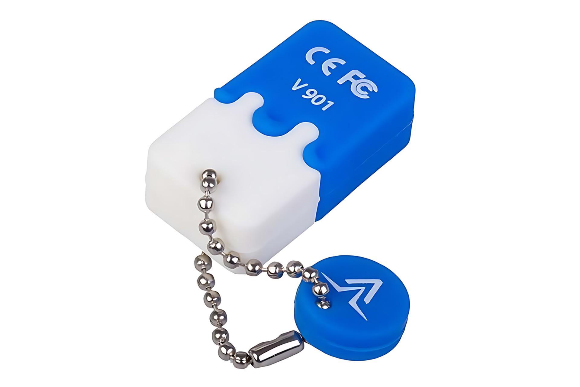 نمای کناری فلش مموری وریتی Verity V 901 32GB USB 2.0