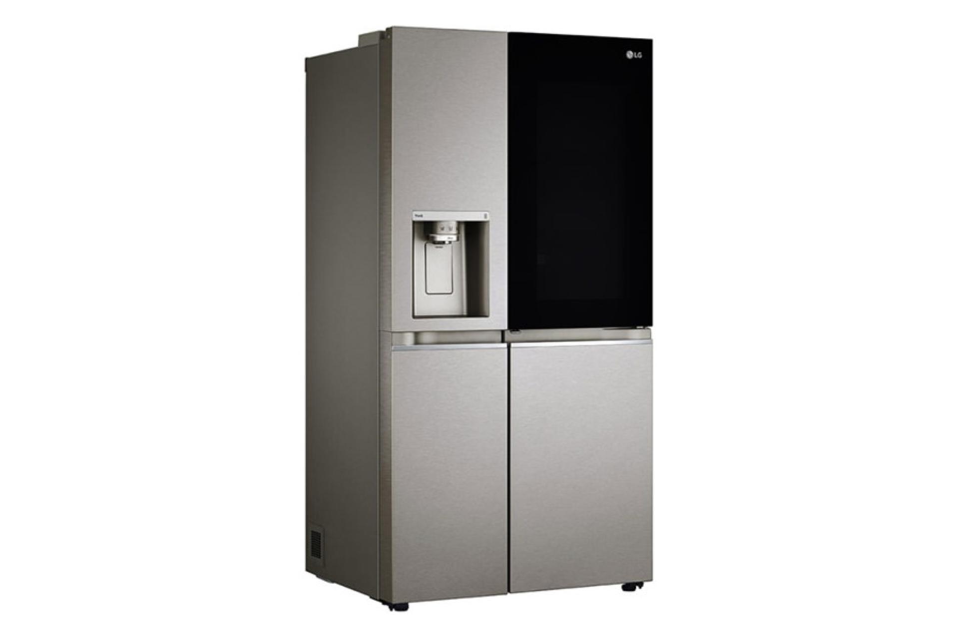 یخچال فریزر ال جی LG X348 نمای جلو و چپ