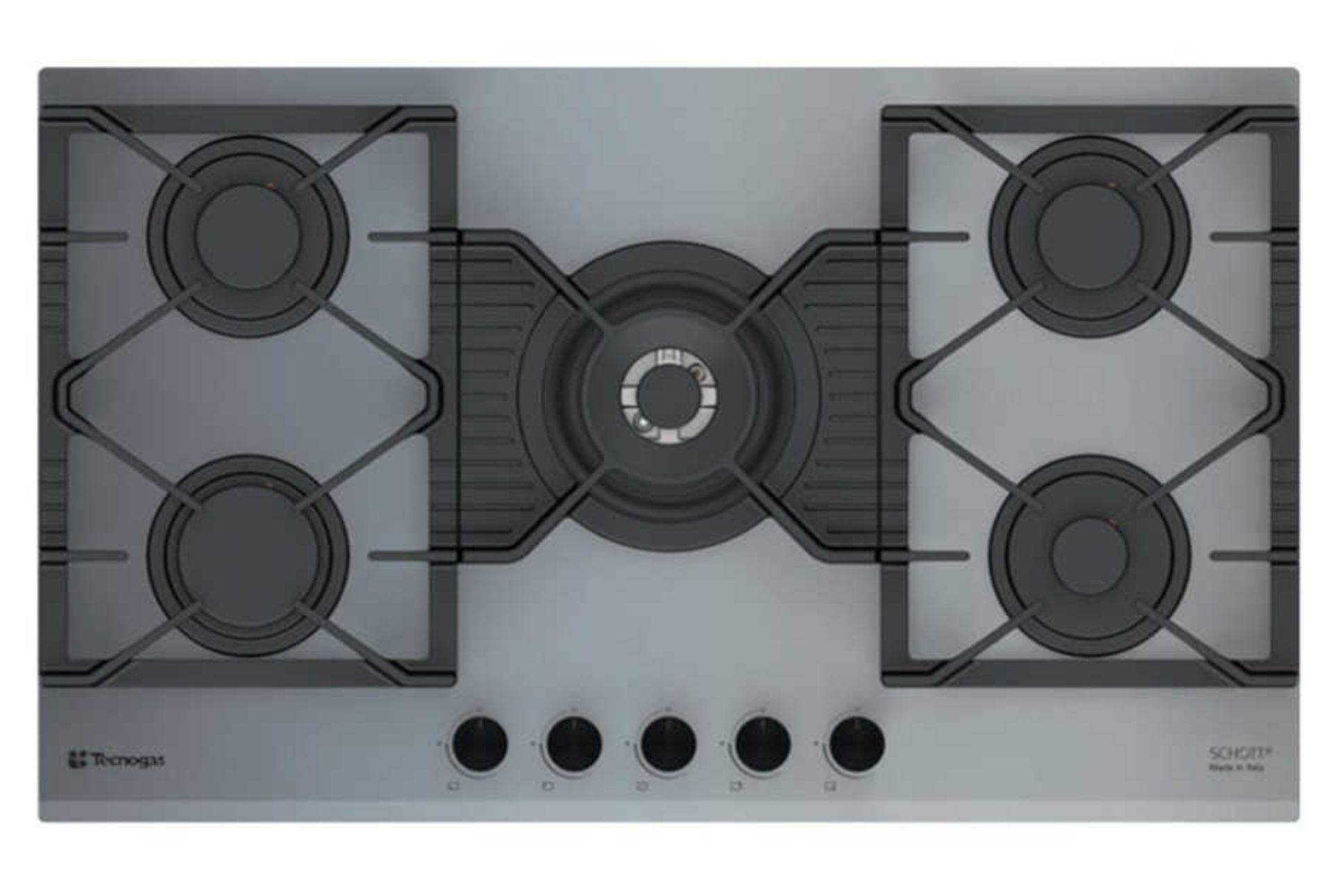 نمای بالای اجاق گاز صفحه ای تکنوگاز TTG-159118