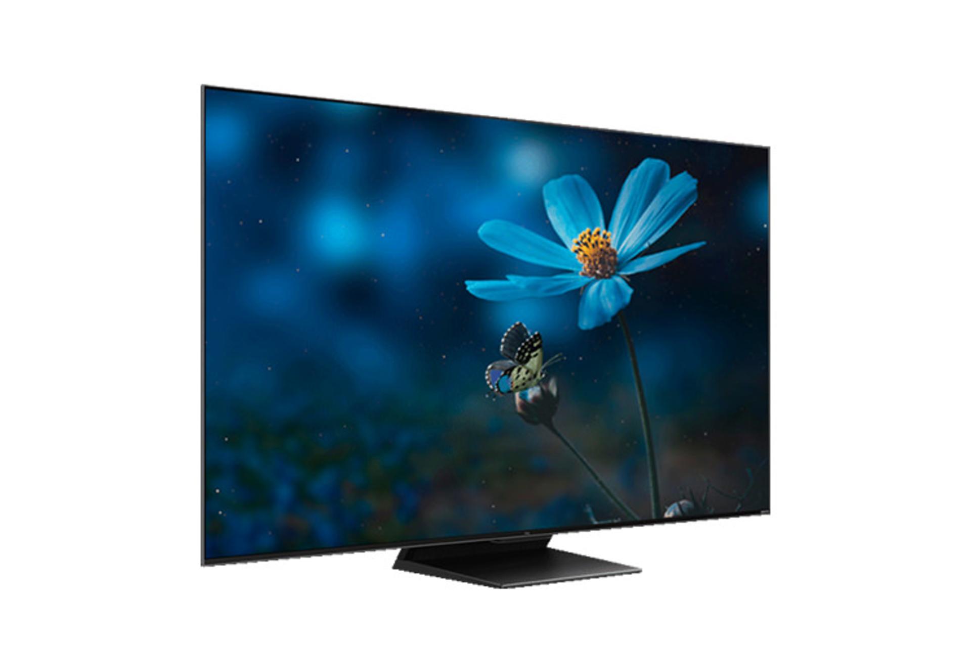 تلویزیون تی سی ال TCL C755 نمای جلو و چپ