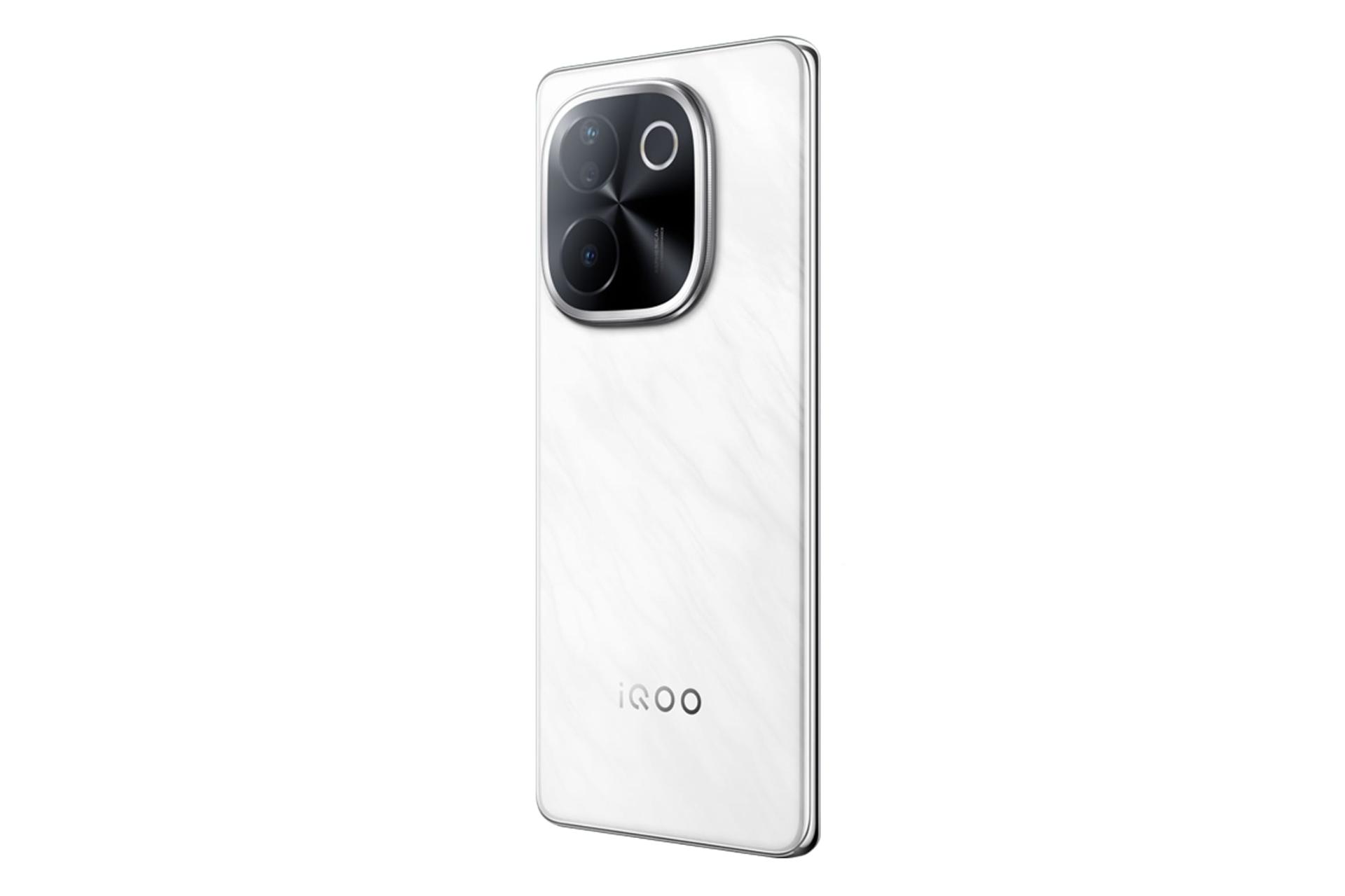 پنل پشت و چینش دوربین گوشی موبایل ویوو vivo iQOO Z9s Pro سفید