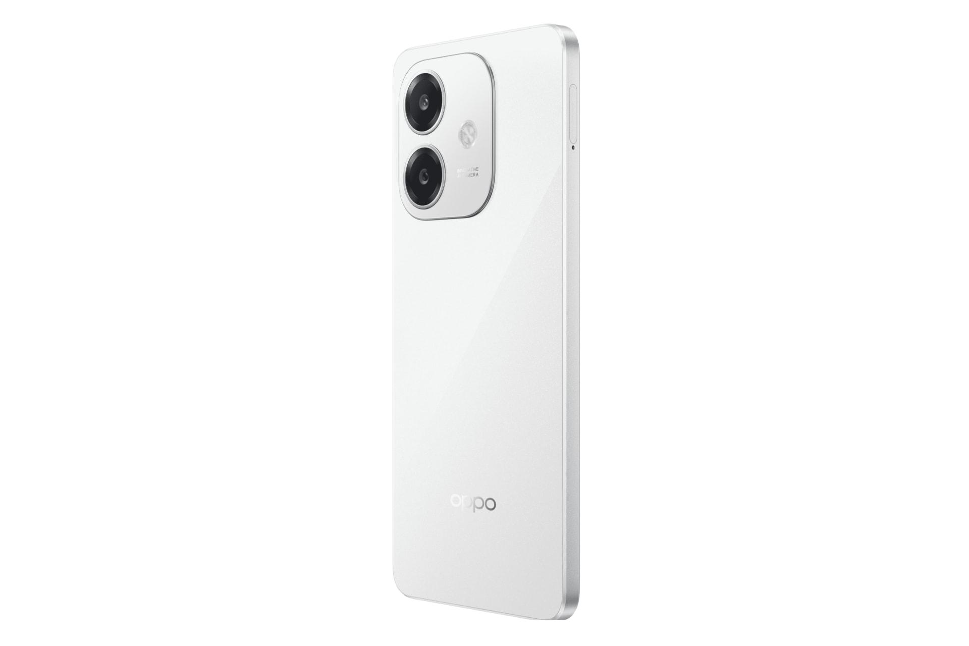 سمت راست پنل پشت گوشی موبایل اوپو Oppo A3 4G سفید