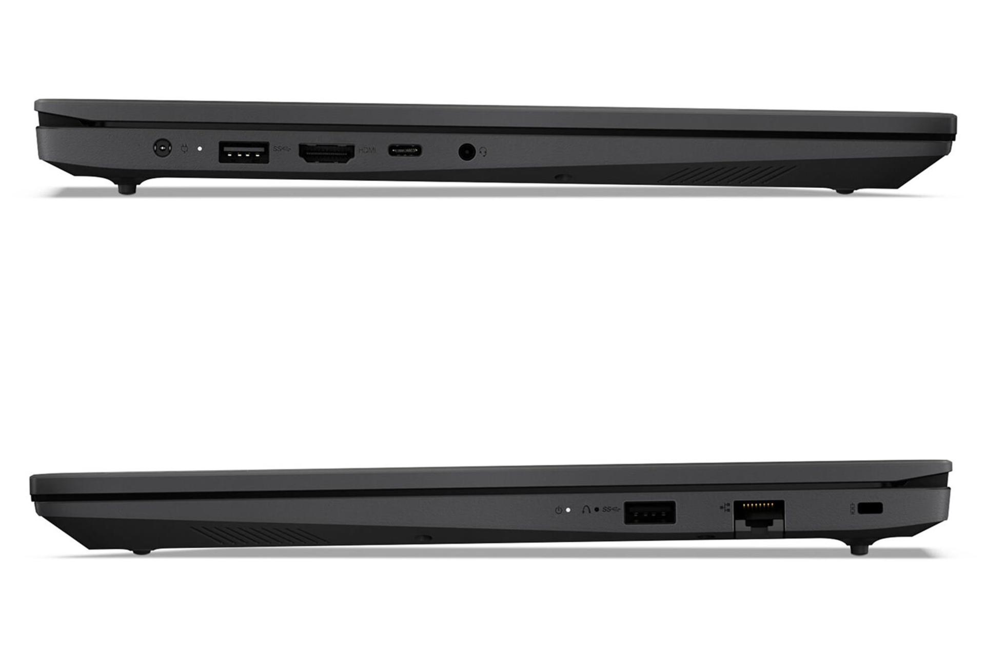 لپ تاپ لنوو Lenovo V15 G4 ABP نمای جانبی و درگاه ها
