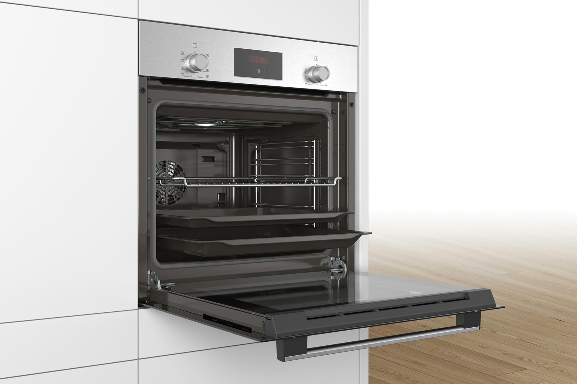 مایکروفر بوش Bosch HBF113BR0M نمای درب باز