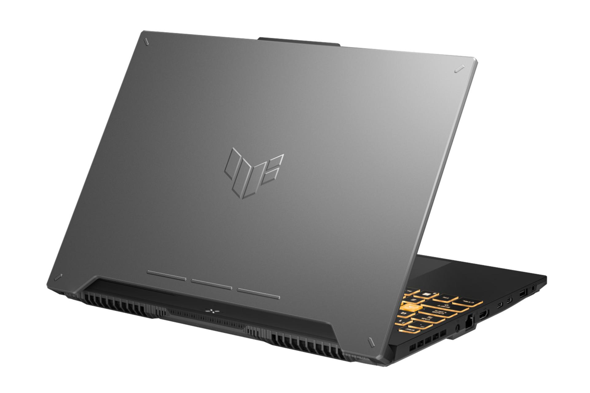 لپ تاپ ایسوس ASUS TUF Gaming A15 FA507NUR نمای پشت و درگاه های چپ مقاله از پژواک | مرجع تخصصی بازار موبایل ایران