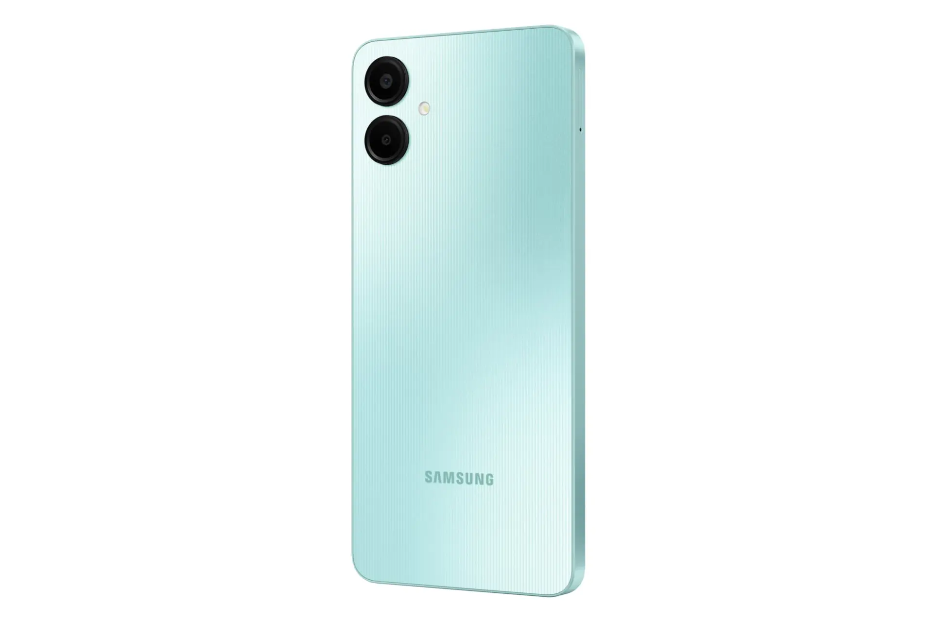 پنل پشت و چینش دوربین گوشی موبایل گلکسی A06 سامسونگ سبز روشن / Samsung Galaxy A06