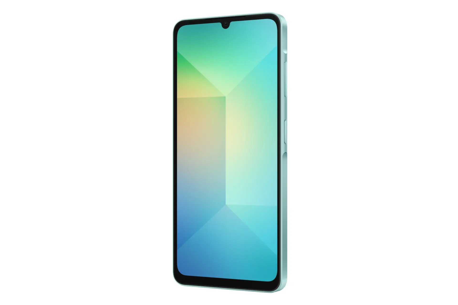 پنل جلو و صفحه نمایش گوشی موبایل گلکسی A06 سامسونگ سبز روشن / Samsung Galaxy A06