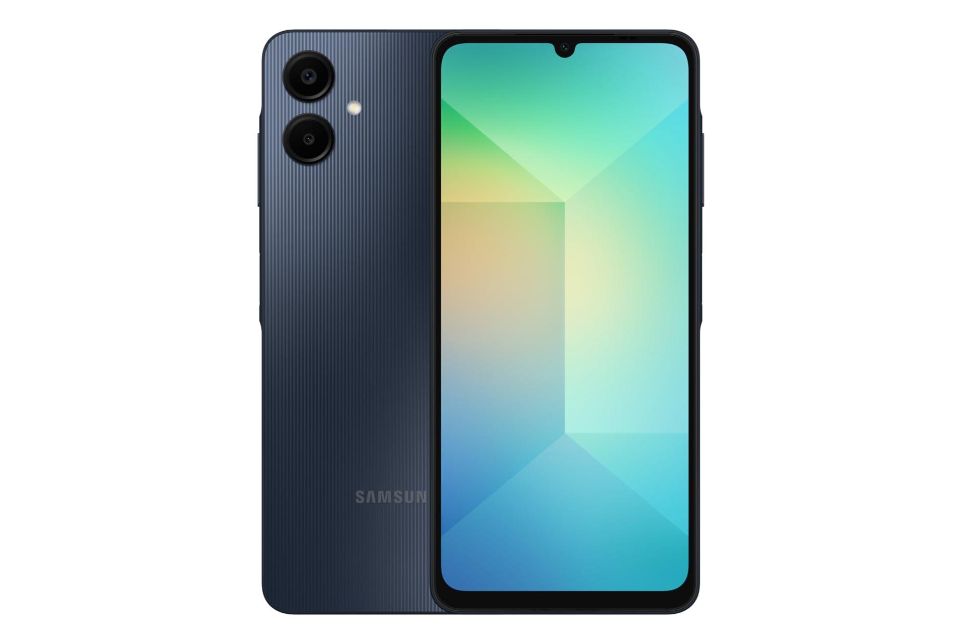 پنل جلو و پشت گوشی موبایل گلکسی A06 سامسونگ مشکی / Samsung Galaxy A06