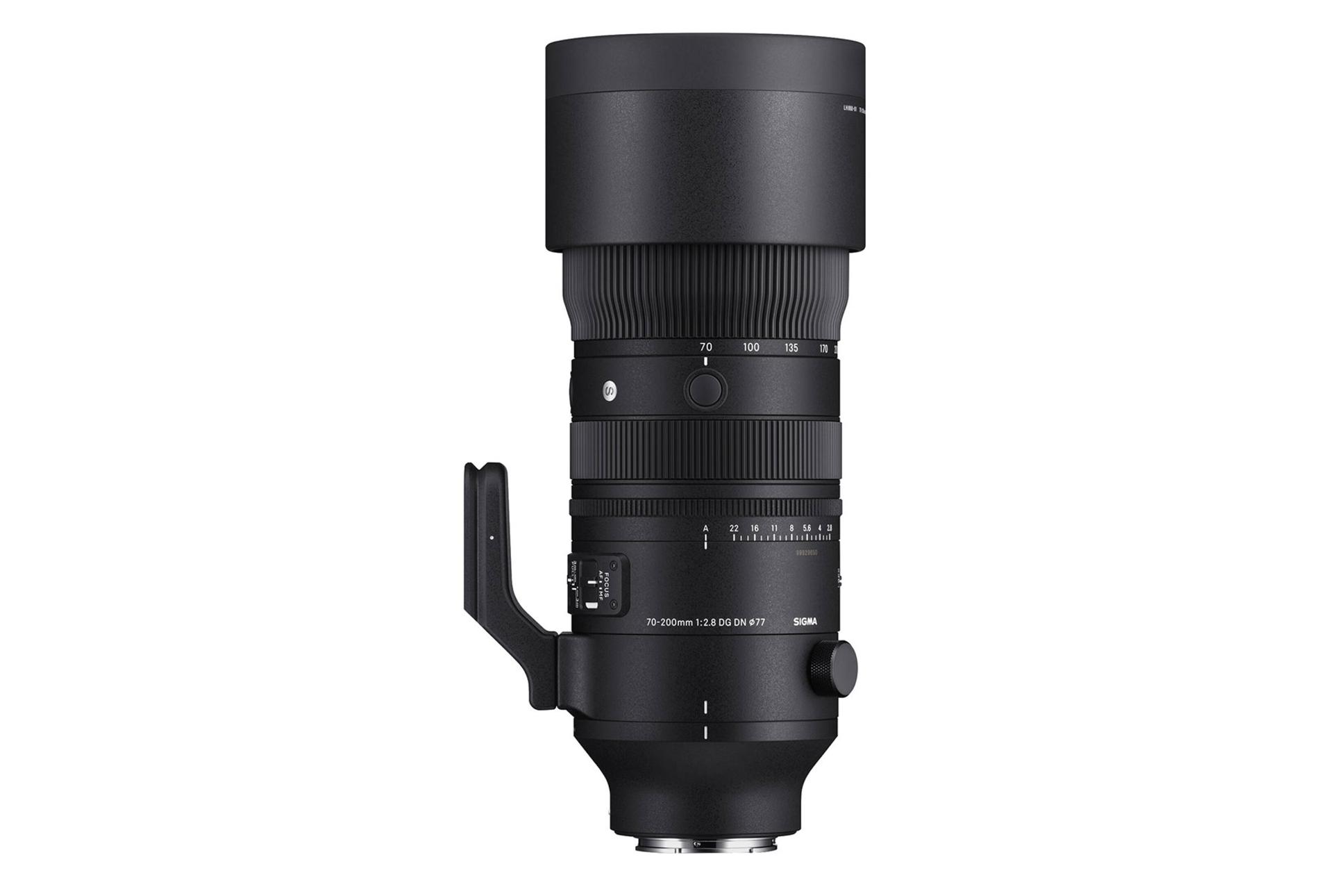 لنز سیگما Sigma 70-200mm F2.8 DG DN OS | Sports نمای جانبی ایستاده