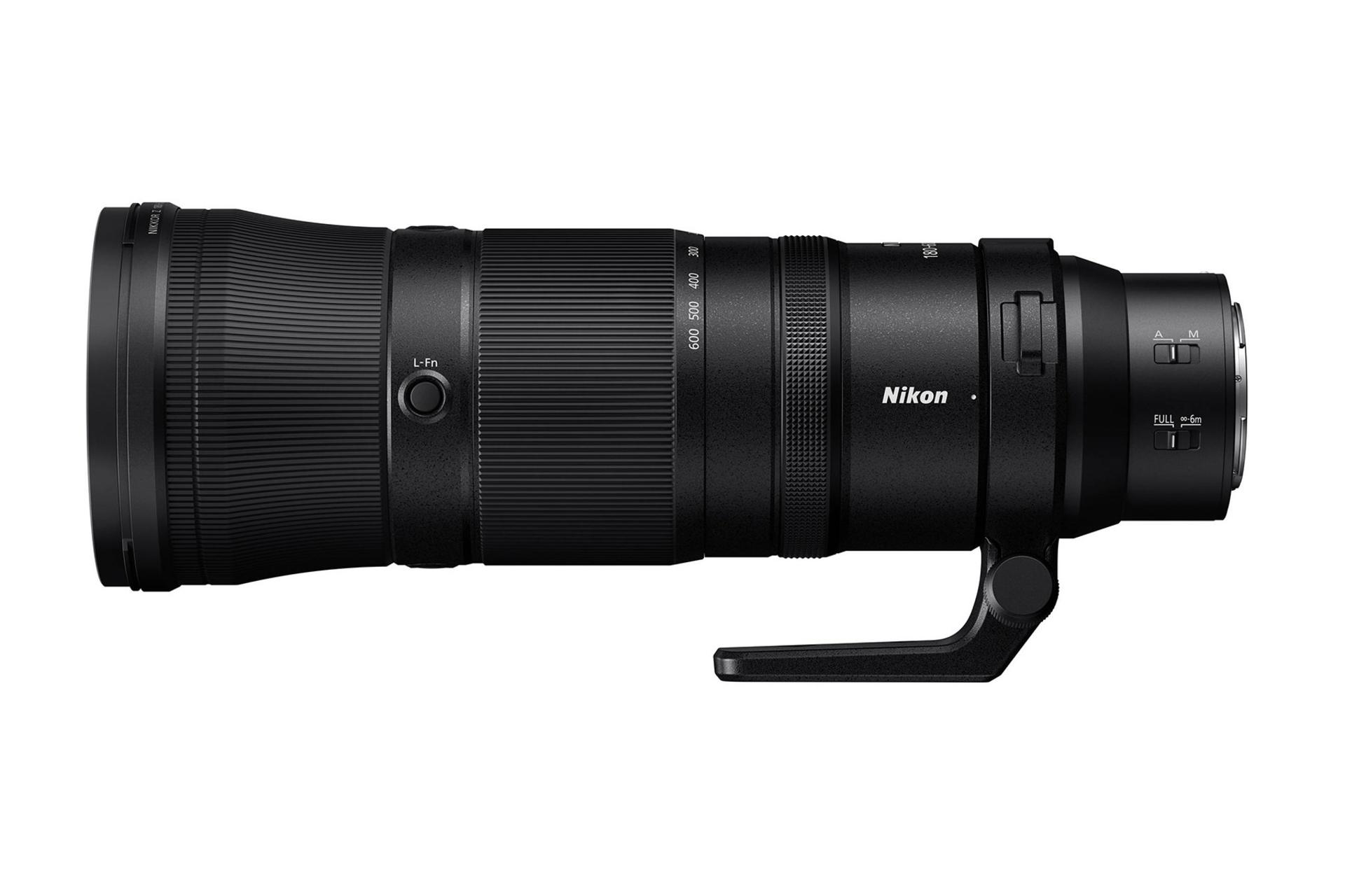 لنز نیکون Nikon Nikkor Z 180-600mm F5.6-6.3 VR نمای جانبی