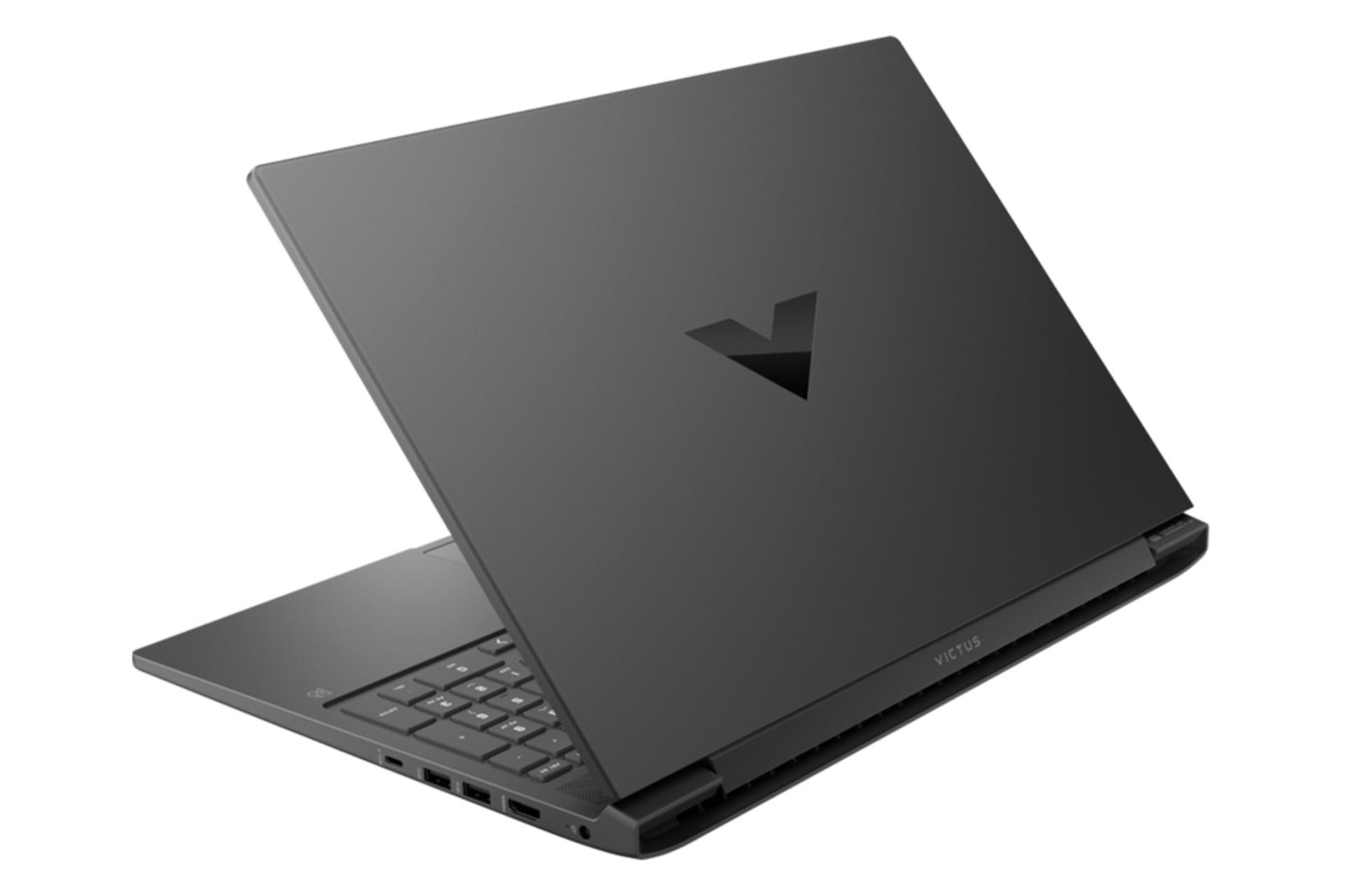 لپ تاپ اچ پی HP Victus 16-r1008nia نمای پشت و درگاه های راست