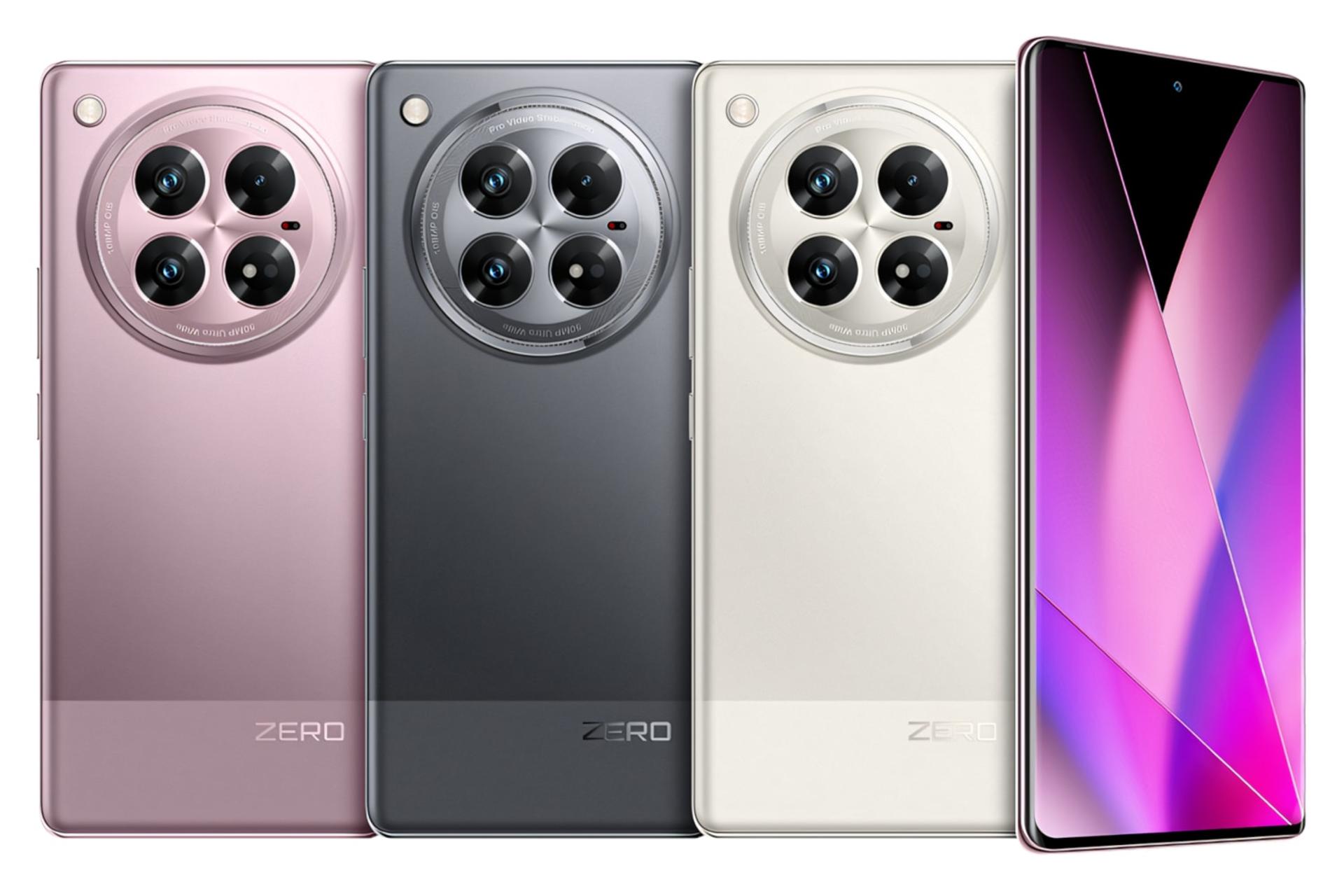 گوشی موبایل اینفینیکس Infinix Zero 40 5G در رنگ های مختلف