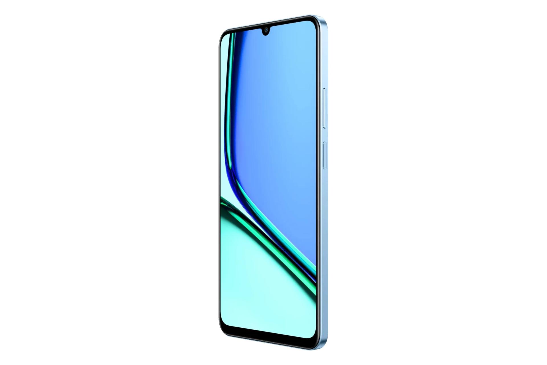 پنل جلو و صفحه نمایش گوشی موبایل ریلمی نوت 60 آبی روشن / Realme Note 60