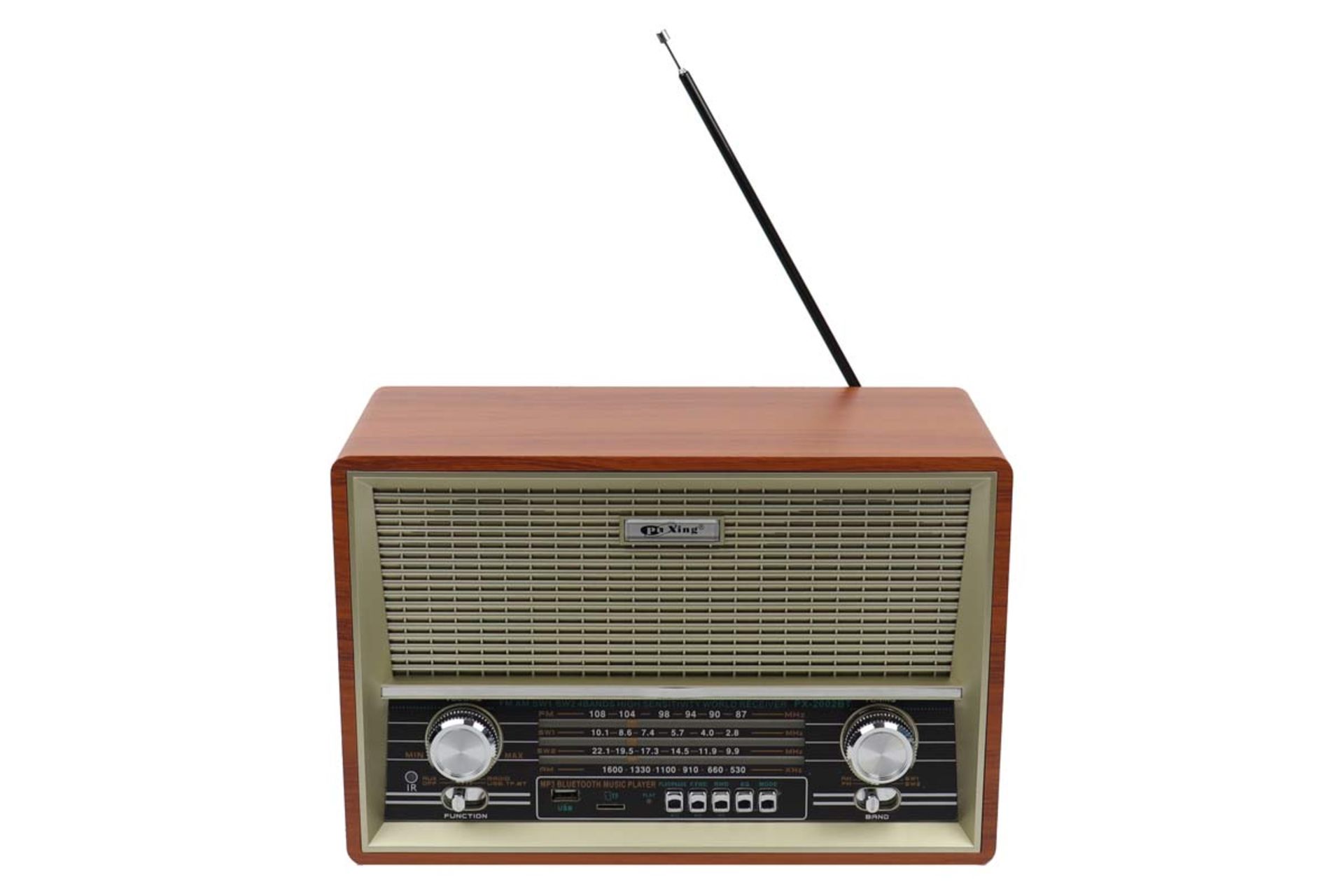 اسپیکر پوکسینگ PX-2002BT نمای جلو