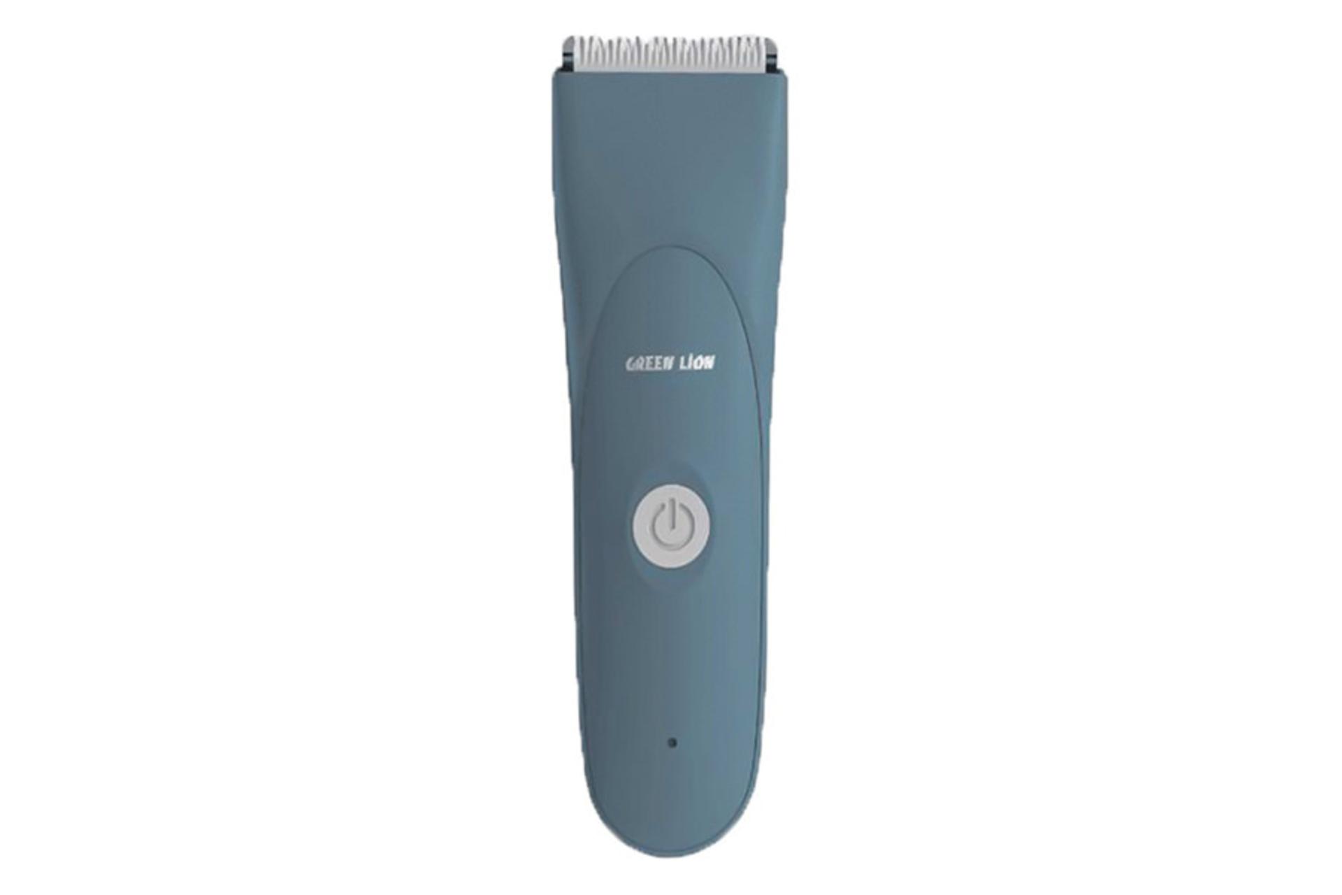 ماشین اصلاح کودک گرین لاین Green Lion Baby Hair Clipper نمای جلو رنگ آبی