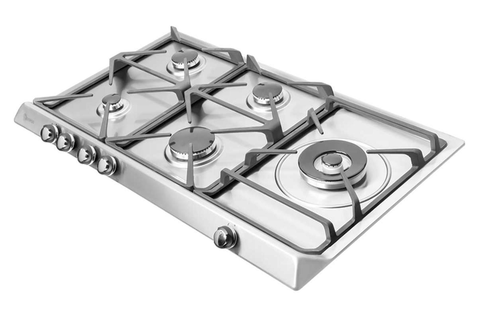 نمای سمت راست اجاق گاز صفحه ای درسا DG2209-5R