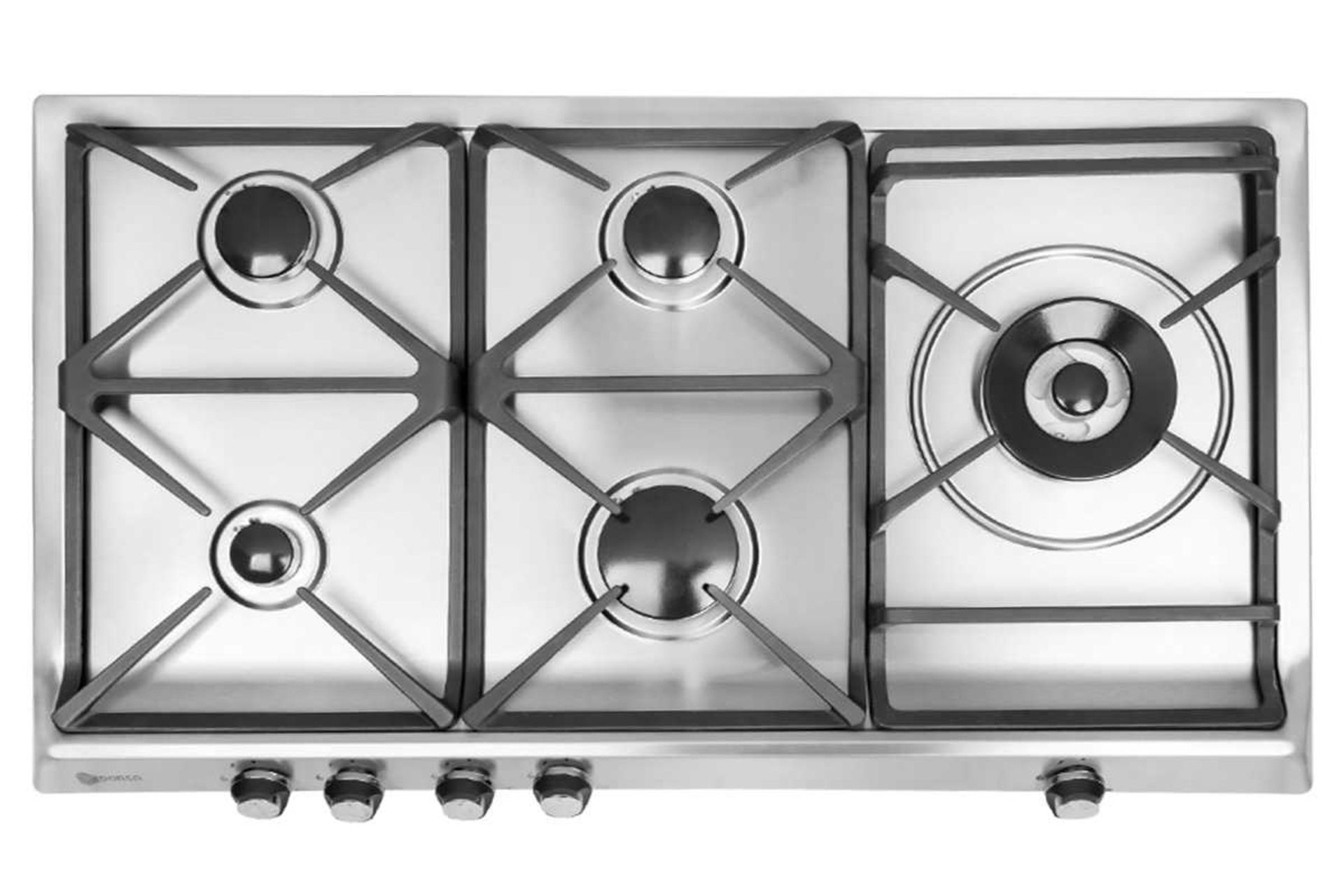 نمای بالای اجاق گاز صفحه ای درسا DG2209-5R