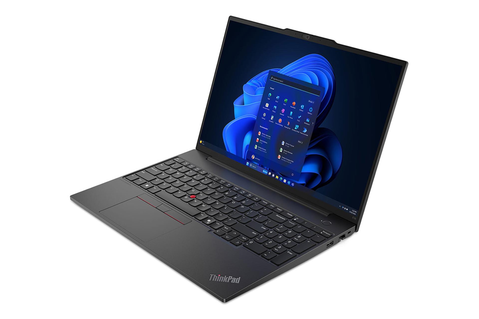 لپ تاپ لنوو Lenovo ThinkPad E16 Gen 2 نمای راست و درگاه ها