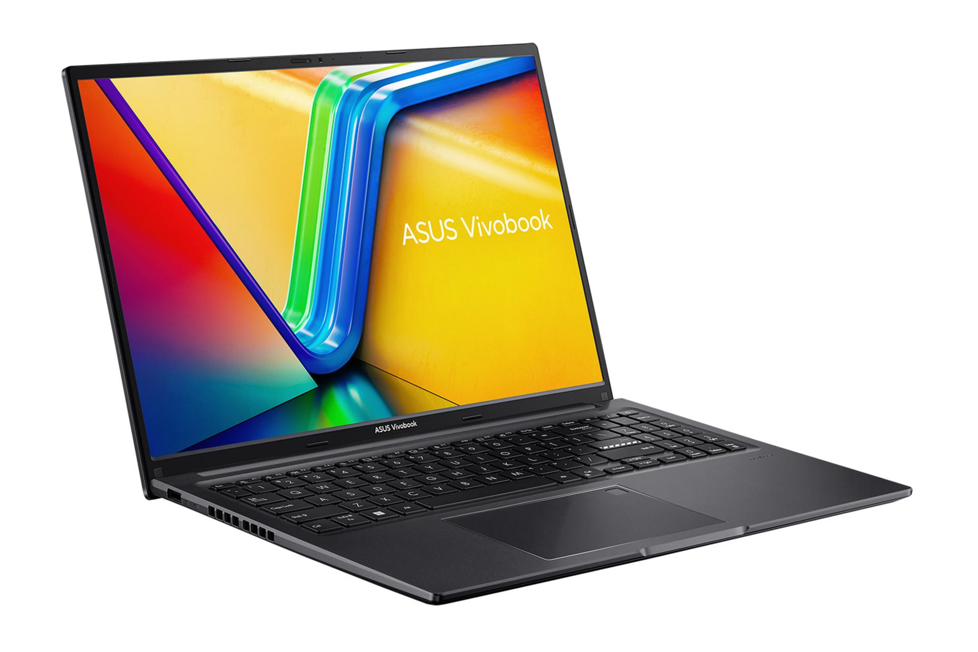 لپ تاپ ایسوس ASUS Vivobook 16X F1605VA نمای جلو و چپ