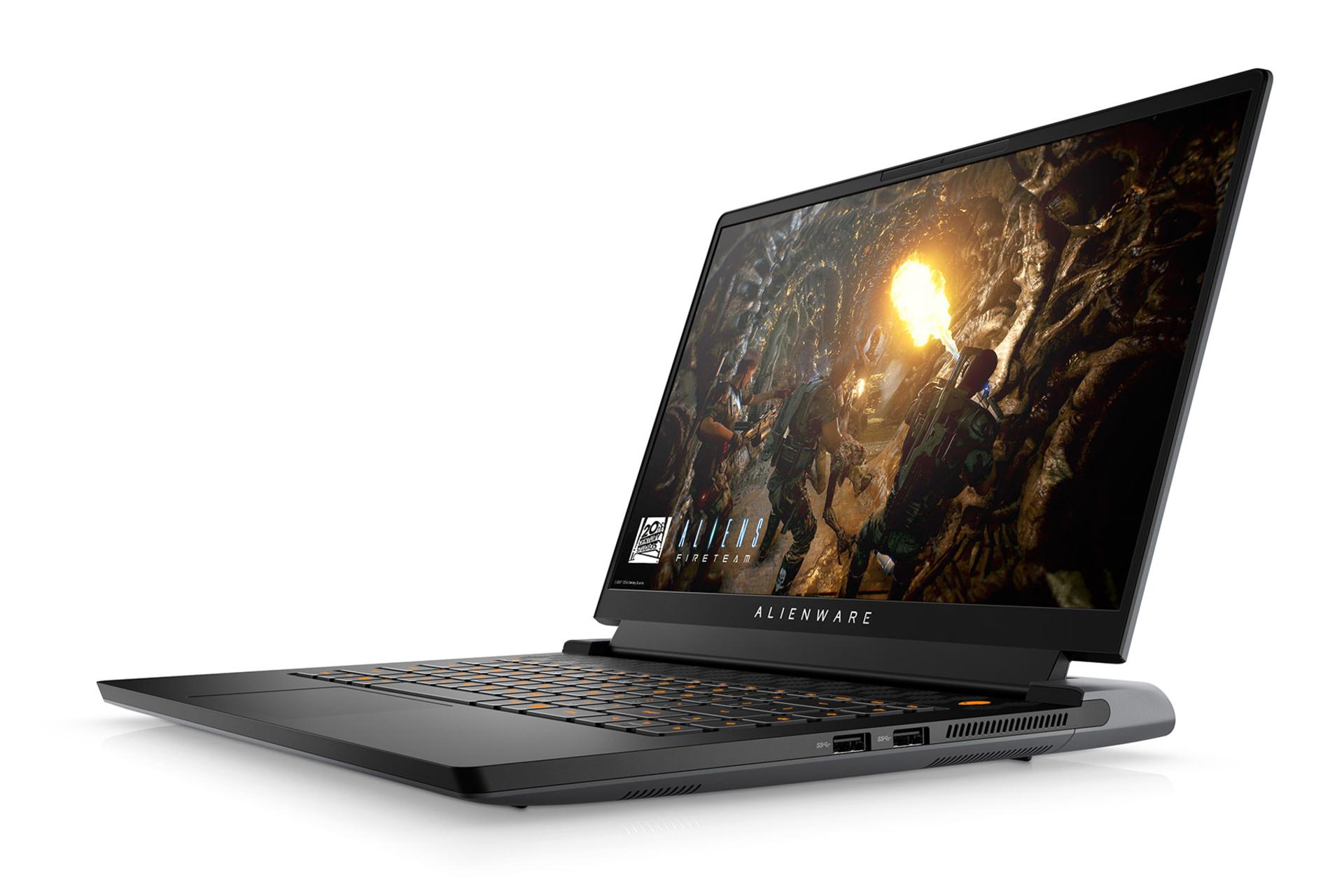لپ تاپ دل Dell Alienware m15 R6 نمای راست