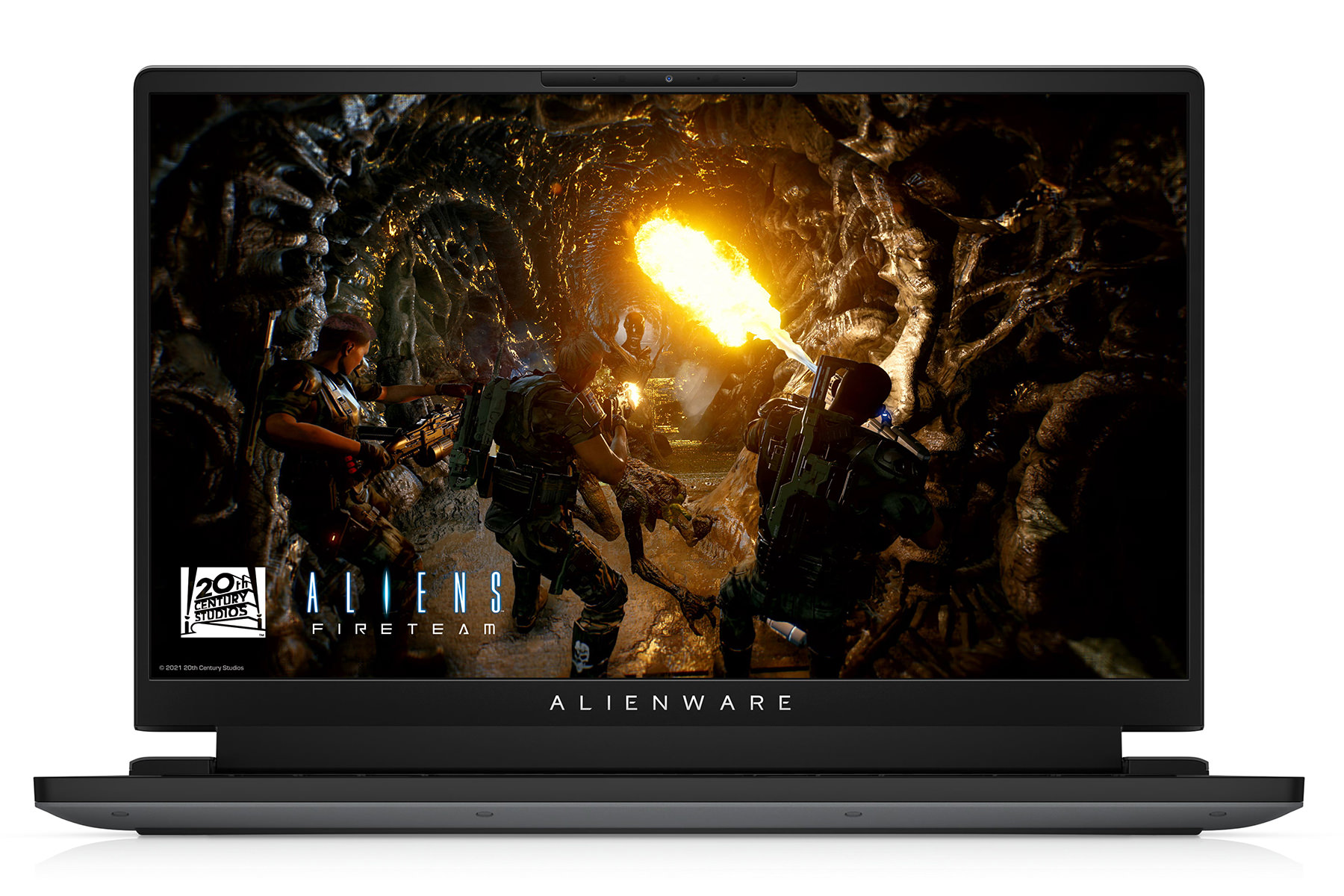 لپ تاپ دل Dell Alienware m15 R6 نمای جلو