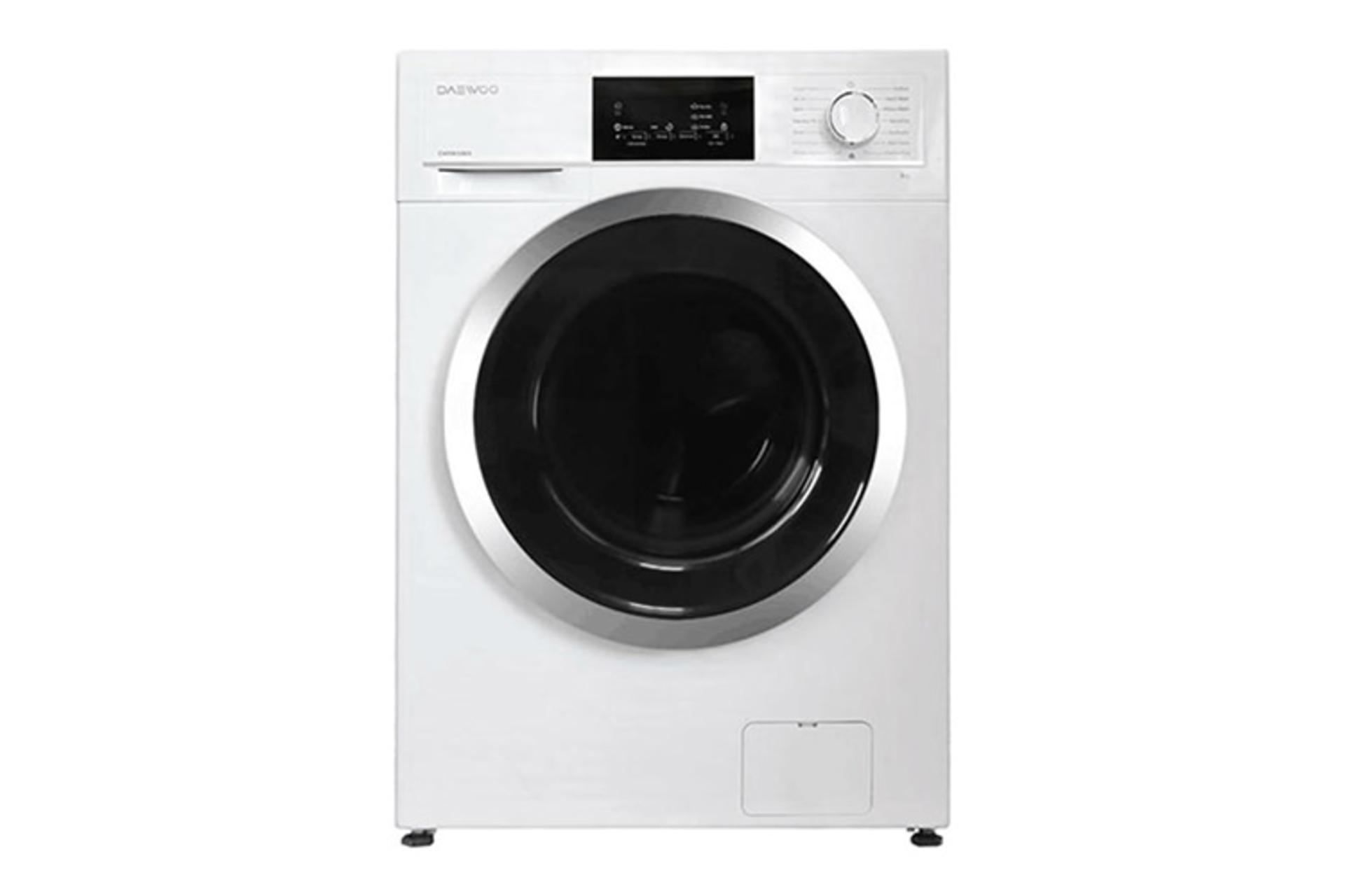 ماشین لباسشویی دوو Daewoo LM-830 نمای جلو رنگ سفید