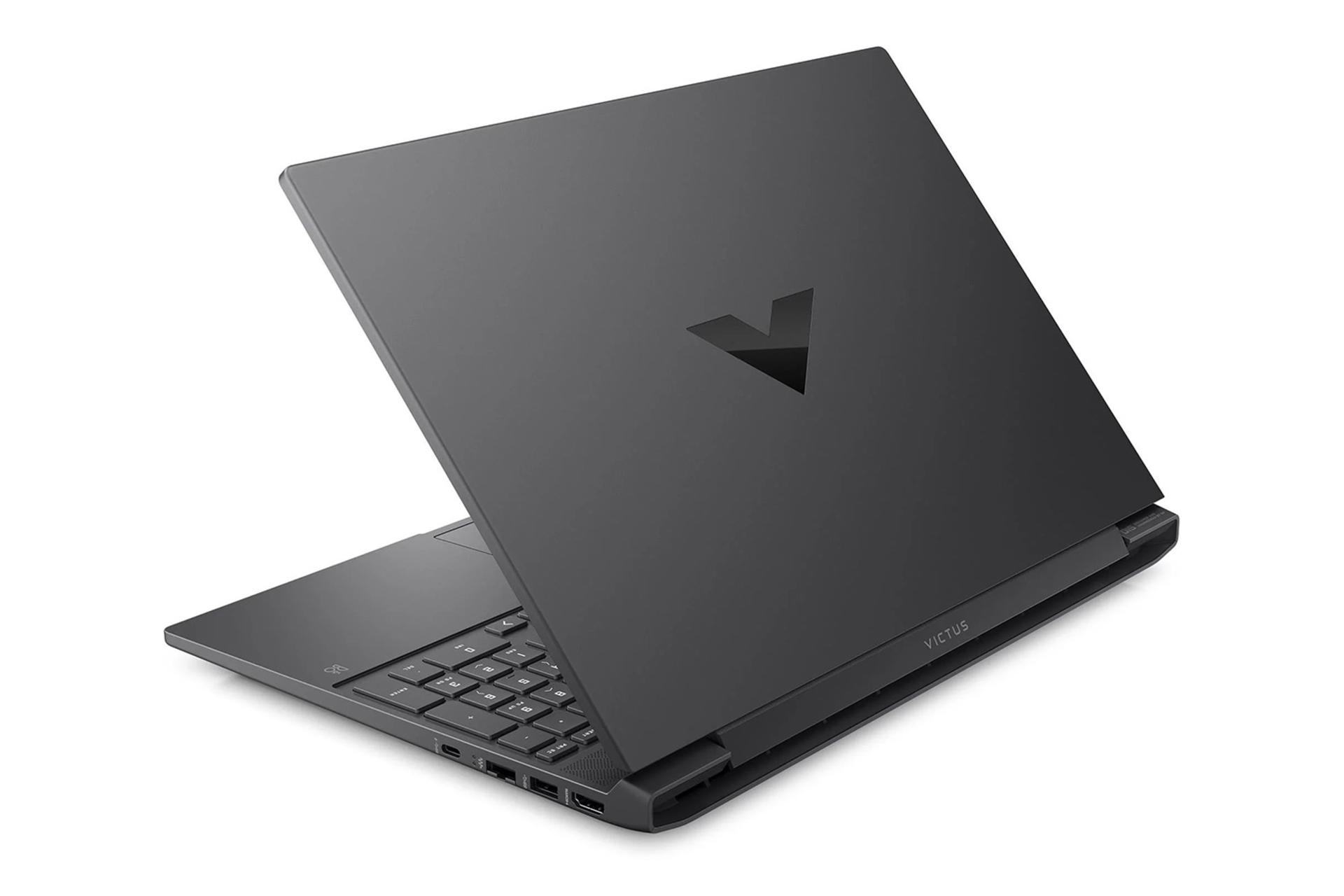 لپ تاپ اچ پی HP Victus 15-fa1114TX نمای پشت و درگاه های راست