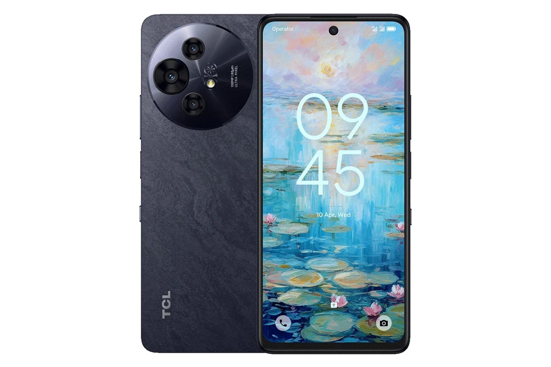 پنل جلو و پشت گوشی موبایل تی سی ال 50 نکست پیپر 5G خاکستری تیره / TCL 50 NxtPaper 5G