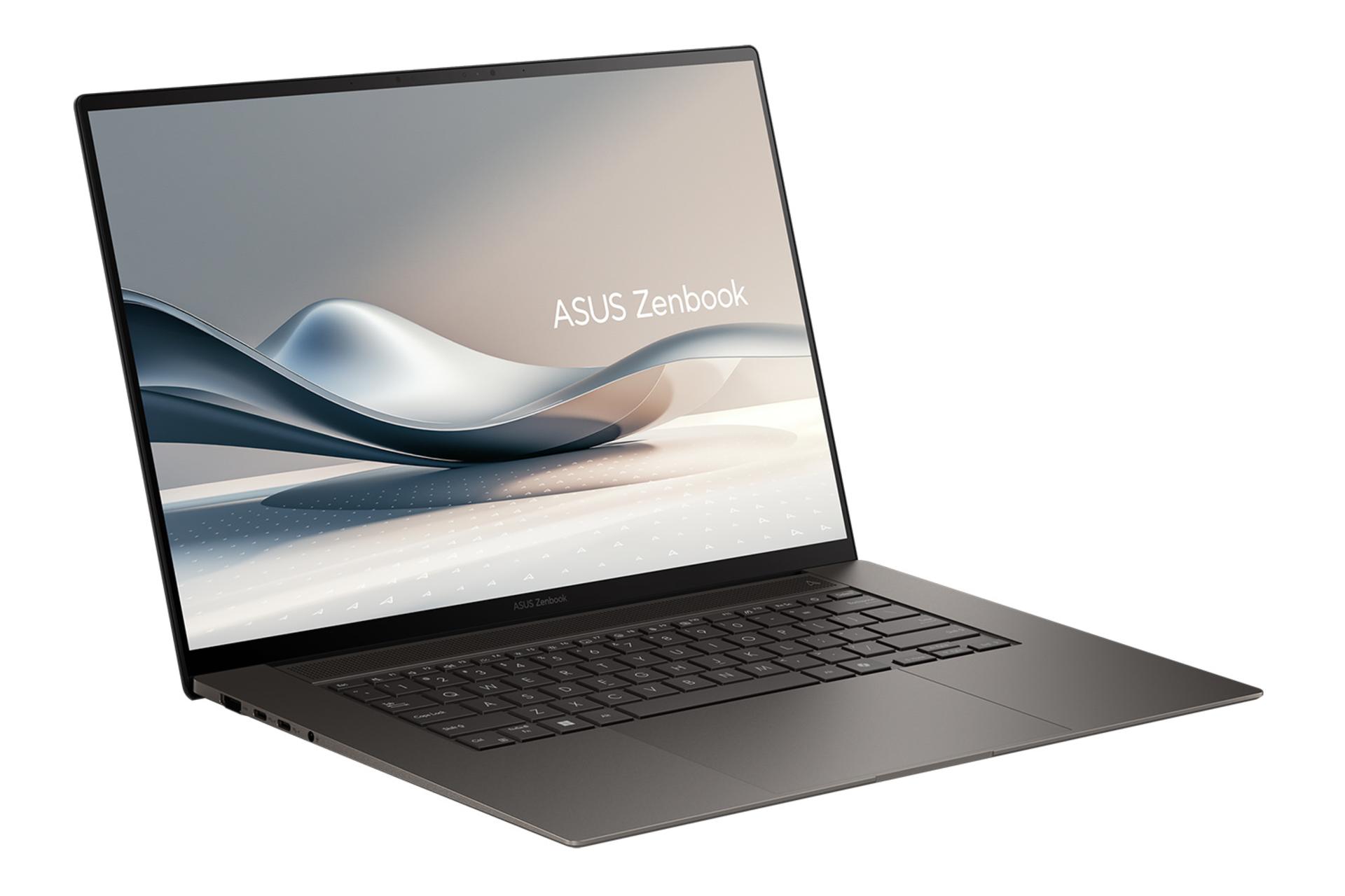 لپ تاپ ایسوس ASUS Zenbook S 16 UM5606WA نمای چپ رنگ مشکی