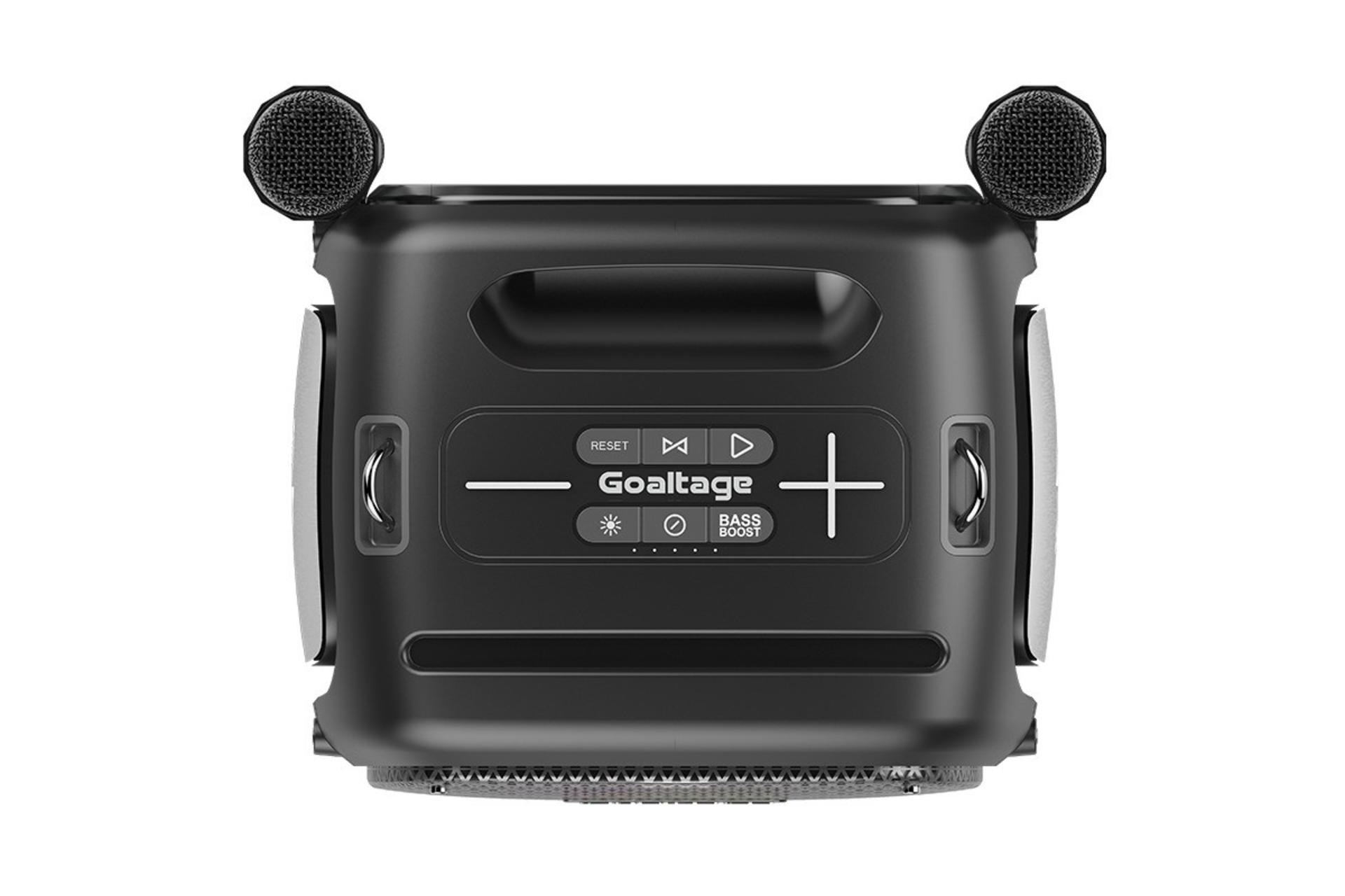 نمای بالا و دکمه های کنترل اسپیکر گلتیج Sound Box – SP06