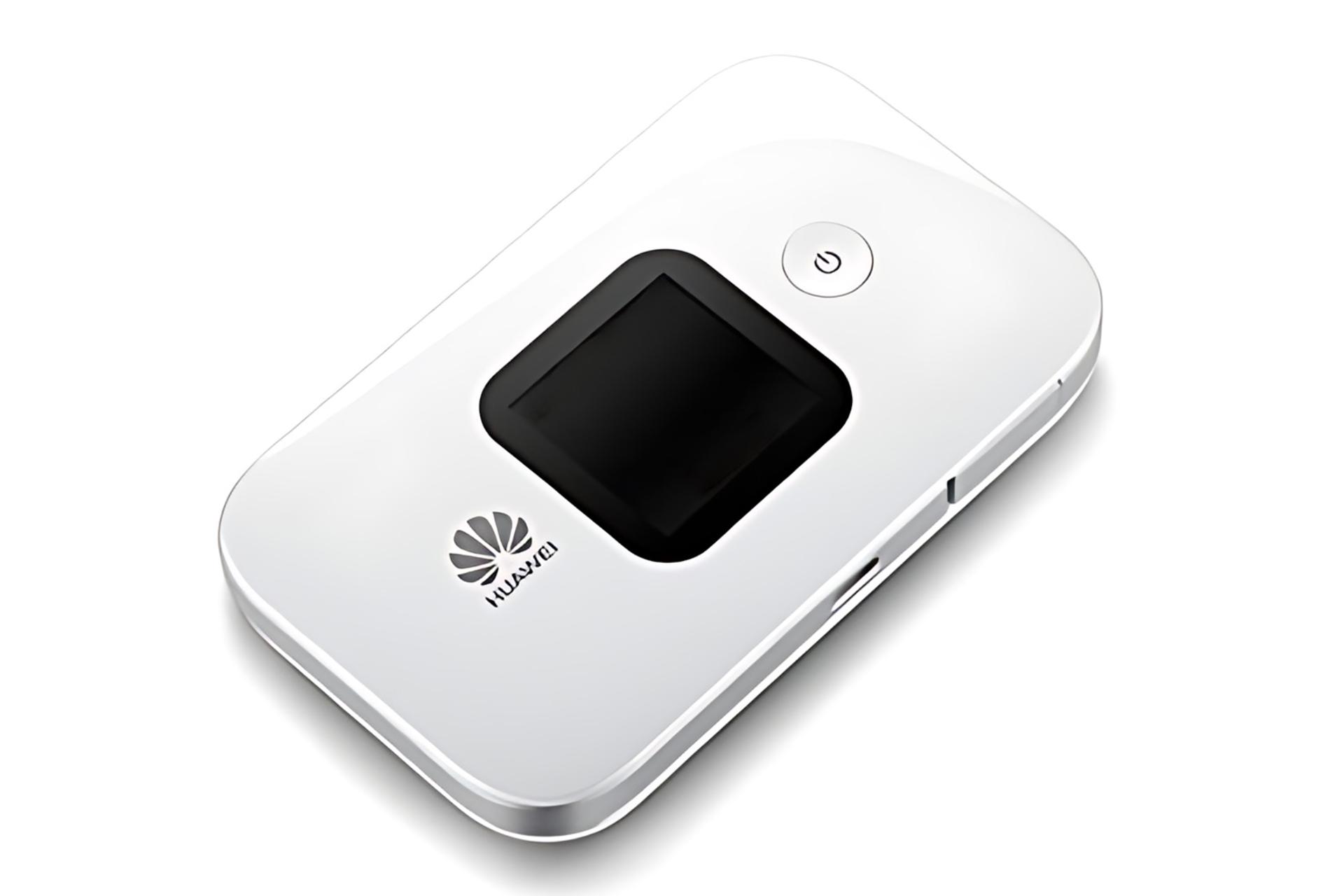 نمای کناری مودم و روتر سیم‌ کارتی هواوی Huawei E5577s-321