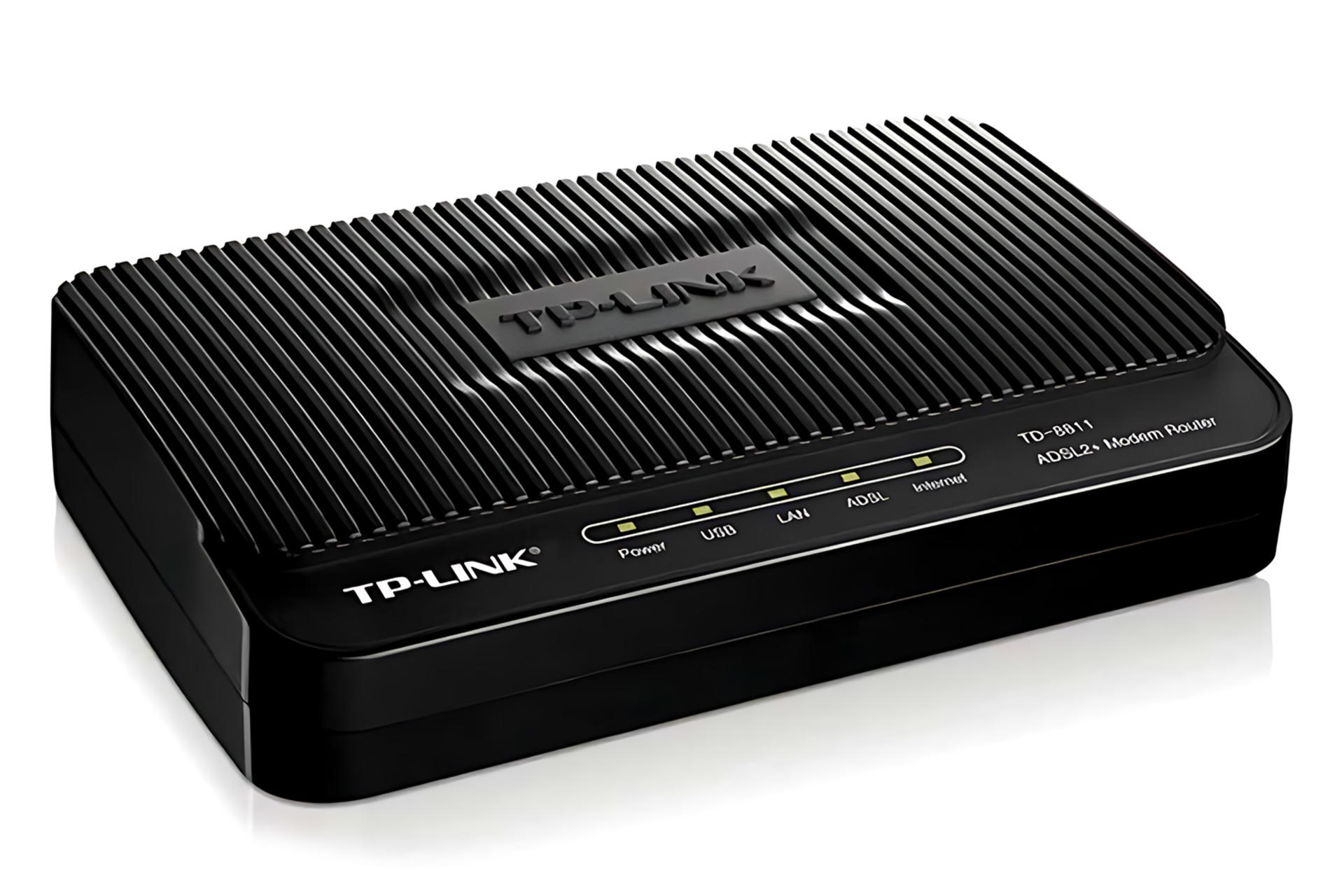 نمای کناری مودم - روتر تی پی لینک TP-Link TD-8811