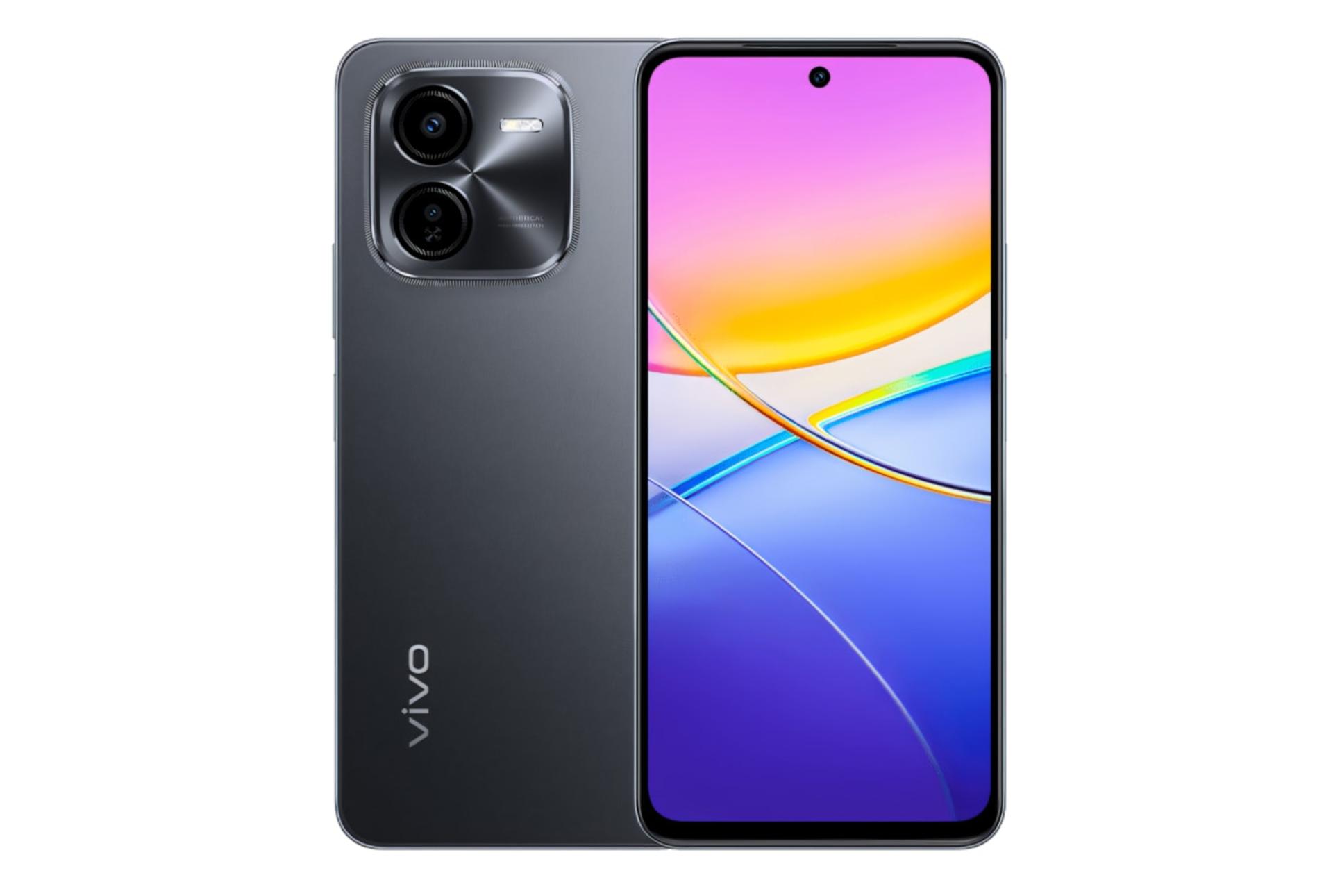 پنل جلو و پشت گوشی موبایل Y37 پرو ویوو خاکستری تیره / vivo Y37 Pro