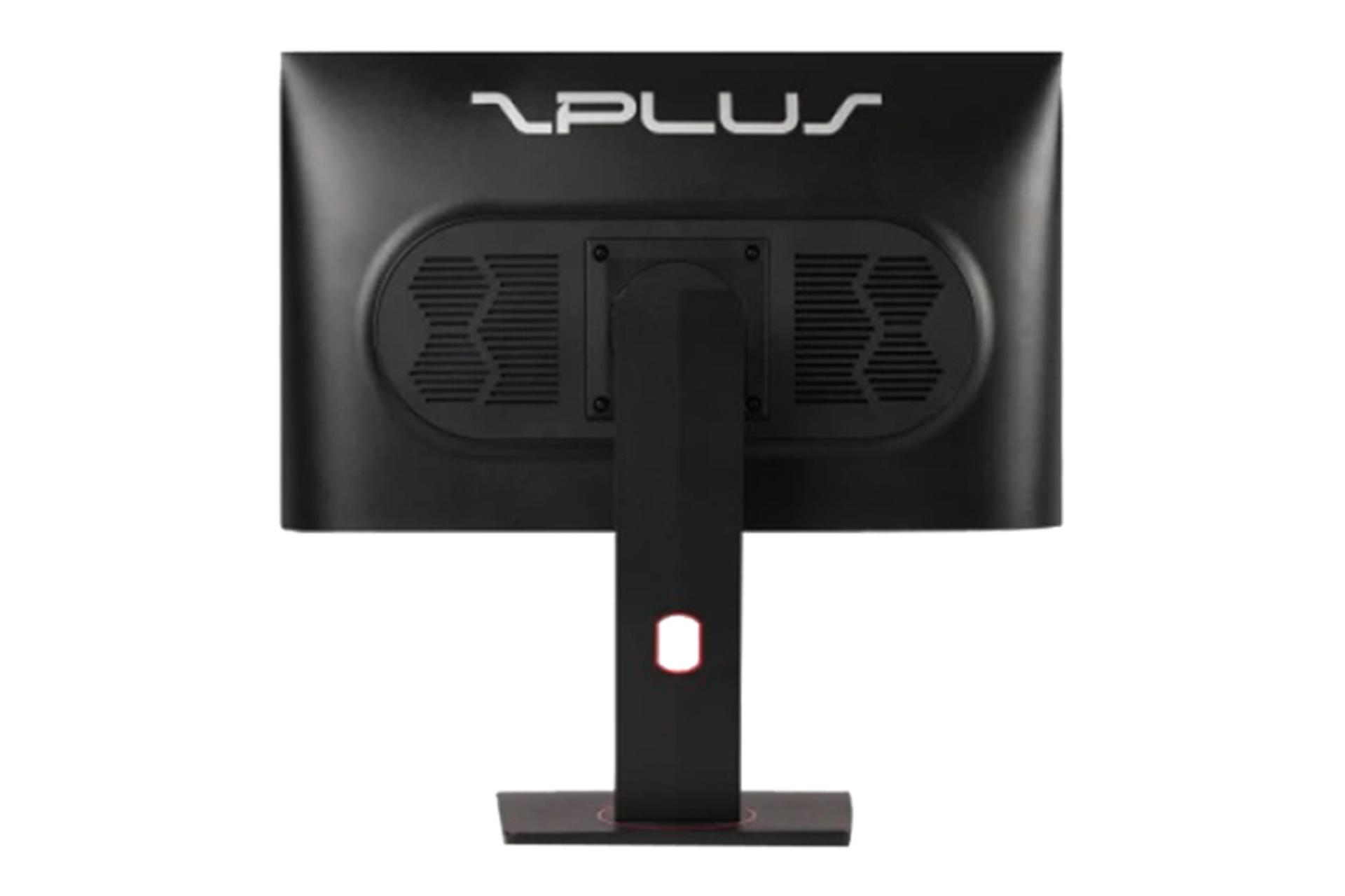 نمای پنل پشت کامپیوتر همه کاره ZPA-241K زد پلاس با نمایش لوگو و منافذ عبور هوا